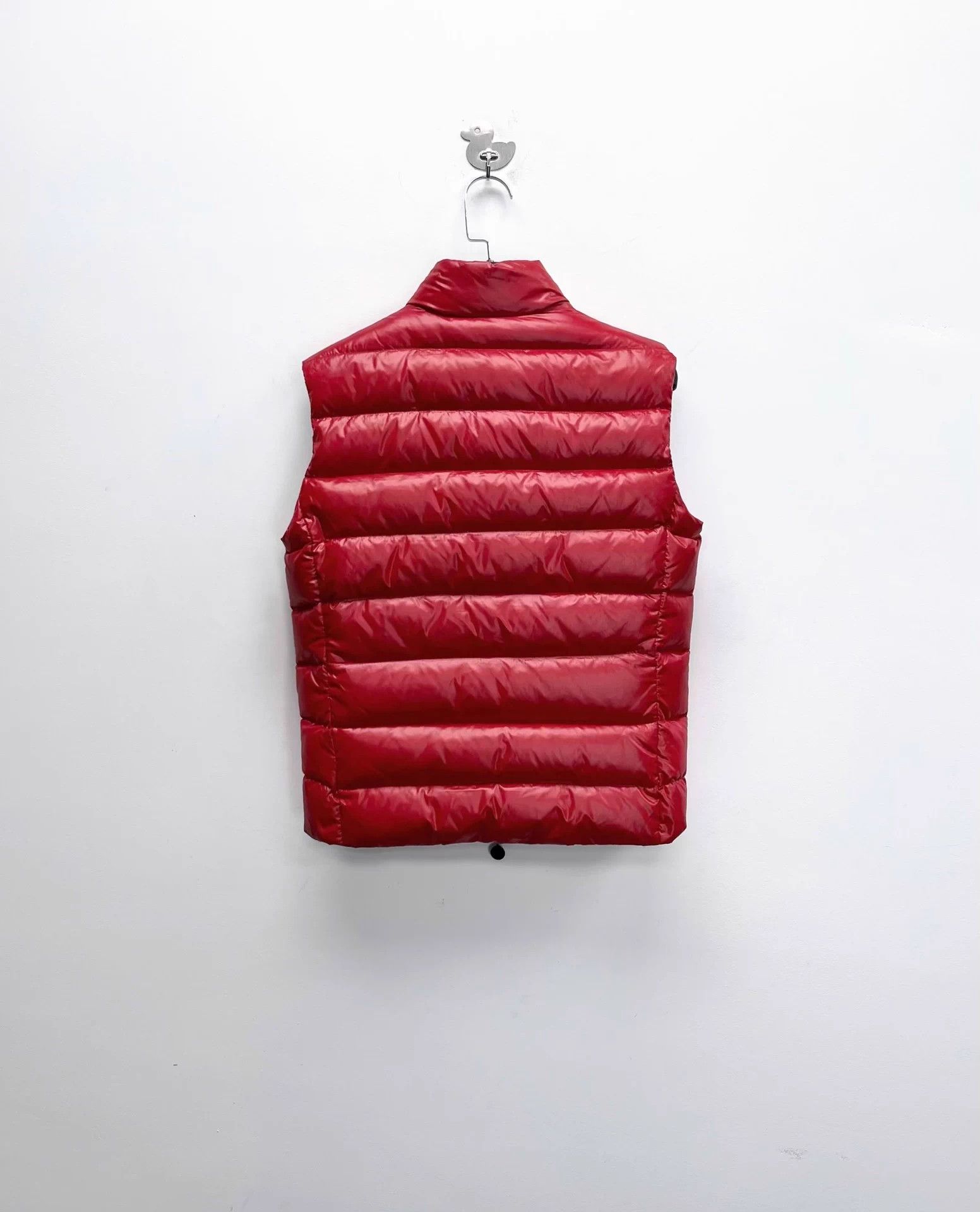 Moncler Moncler Ghany Red Shiny Down Vest 1 Unisex Size US S / EU 44-46 / 1 - 2 Thumbnail