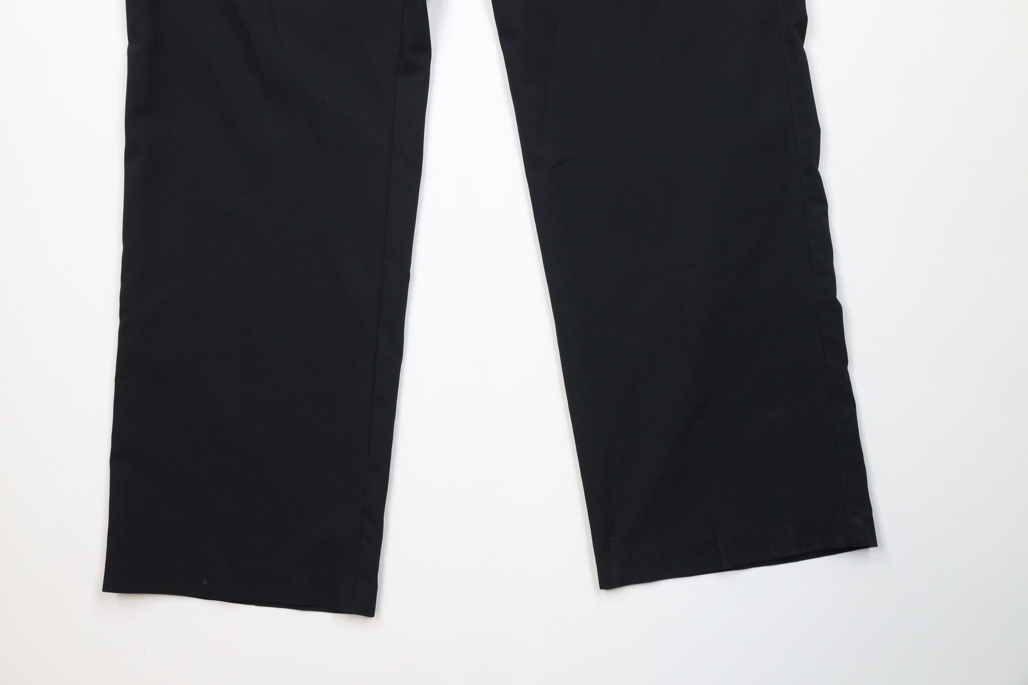 Adidas Vintage Y2K Adidas Golf Wide Leg Golfing Chino Pants Black Size US 36 / EU 52 - 4 Thumbnail