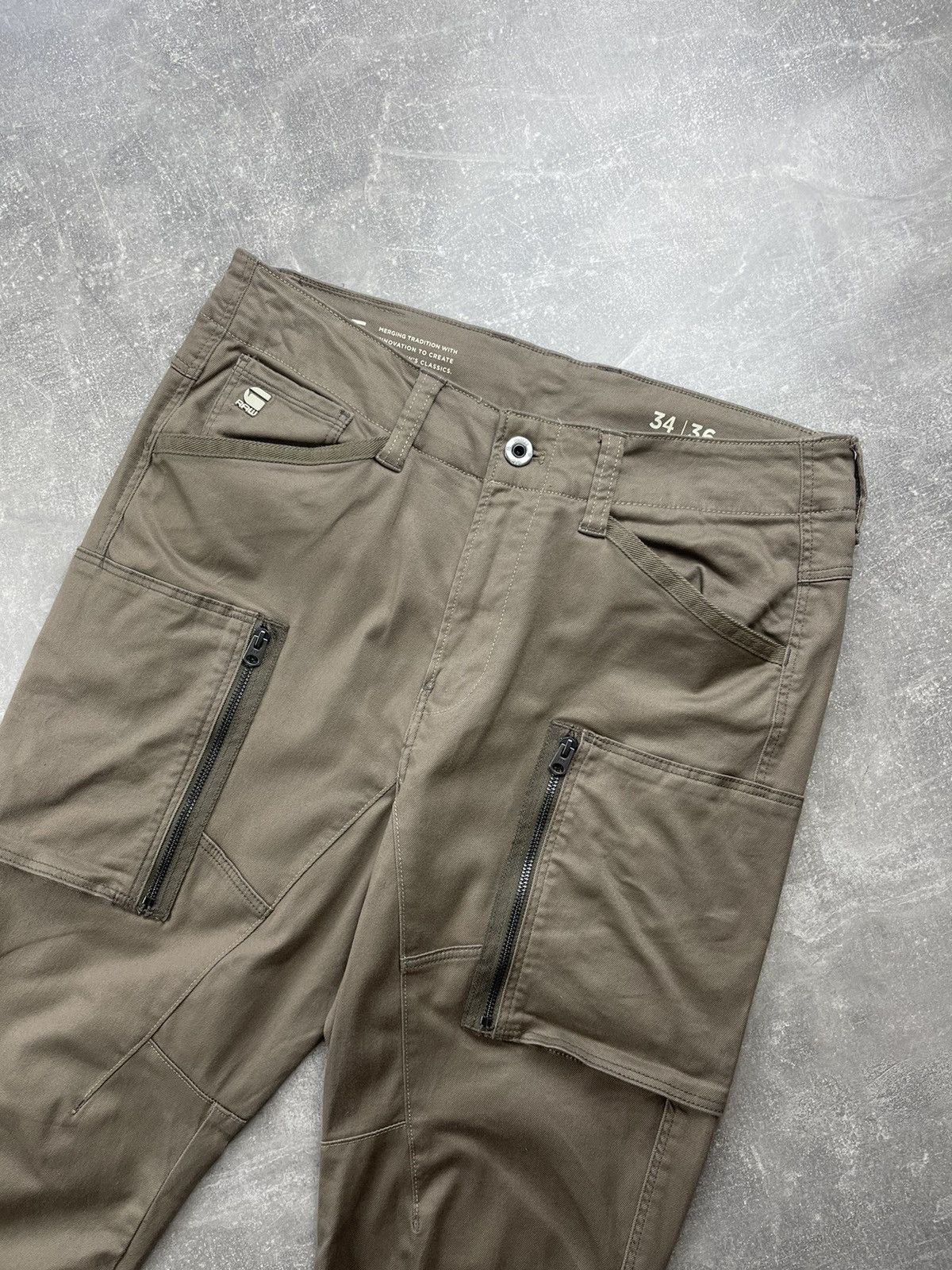 G-Star G-Star RAW RFW Research Pants Tactical Ripstop Utility Cargo Size US 34 / EU 50 - 8 Thumbnail