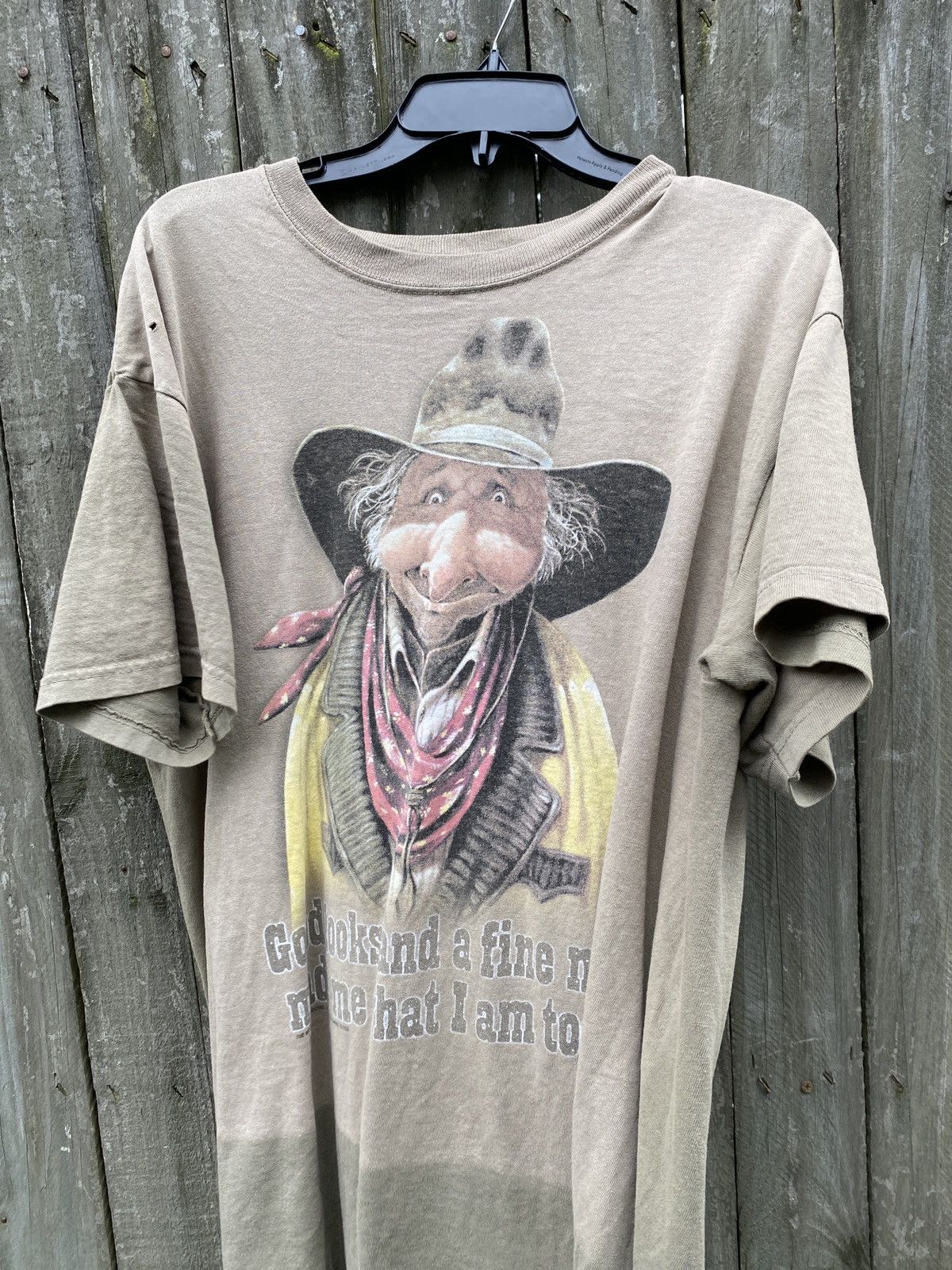 Vintage Vintage Cowboy Tee Size US L / EU 52-54 / 3 - 2 Thumbnail