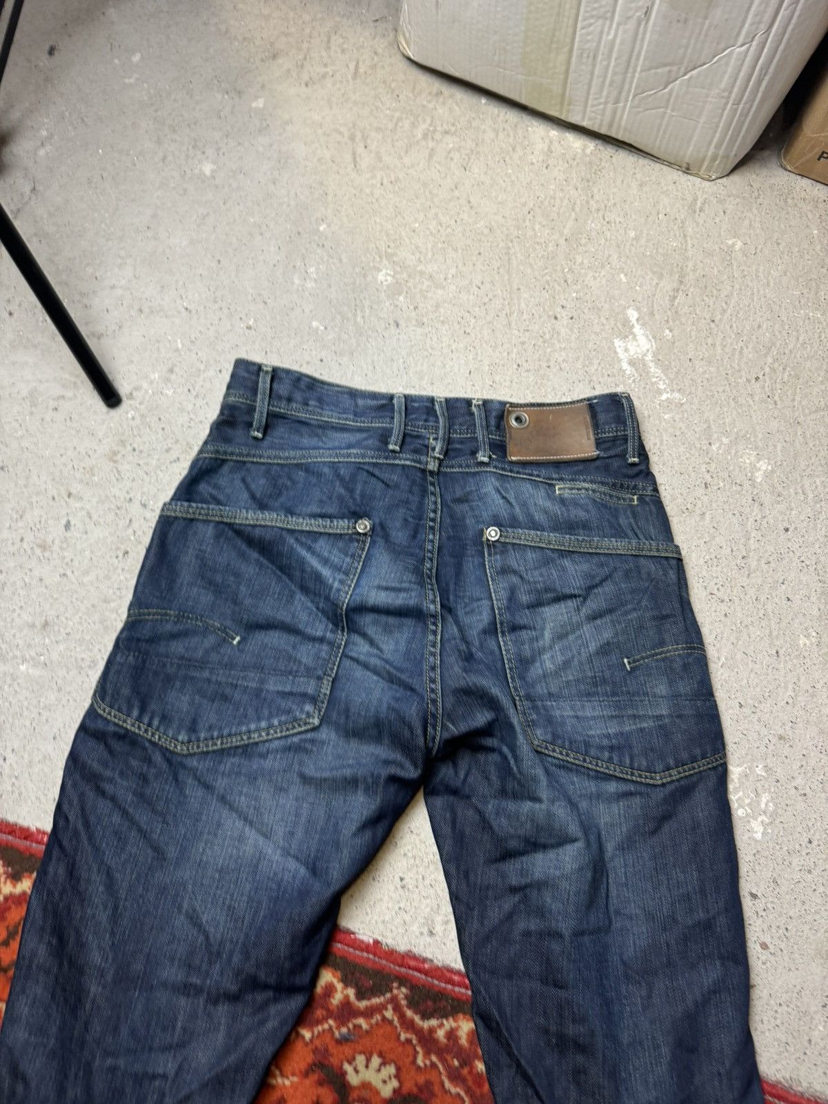 G-Star × Vintage Vintage Y2K G Star Raw 3301 KBWG Embroidered Logo Pants Size US 30 / EU 46 - 12 Thumbnail