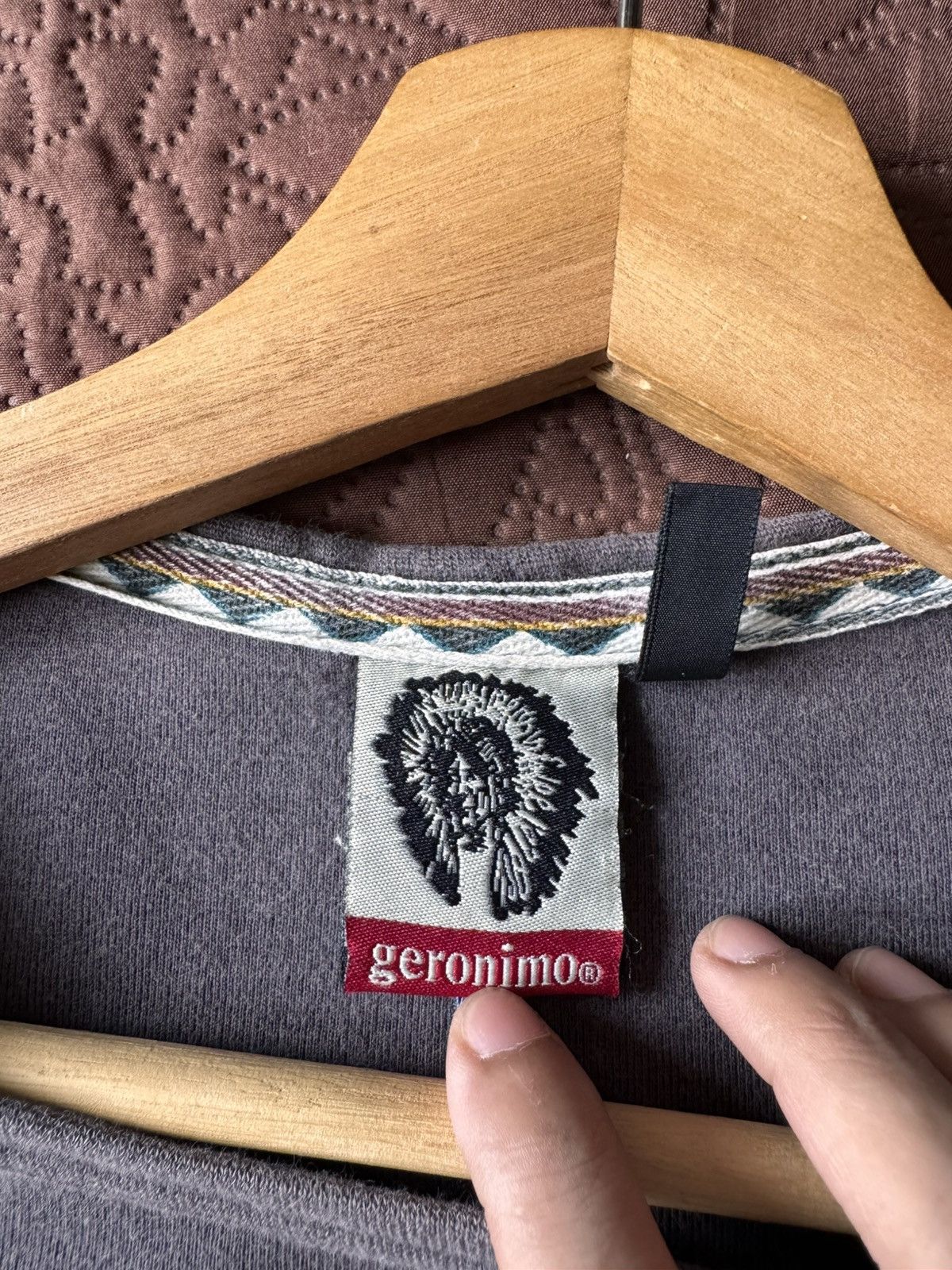 If Six Was Nine Gerorimo native american style design three quarter Size S / US 4 / IT 40 - 6 Thumbnail