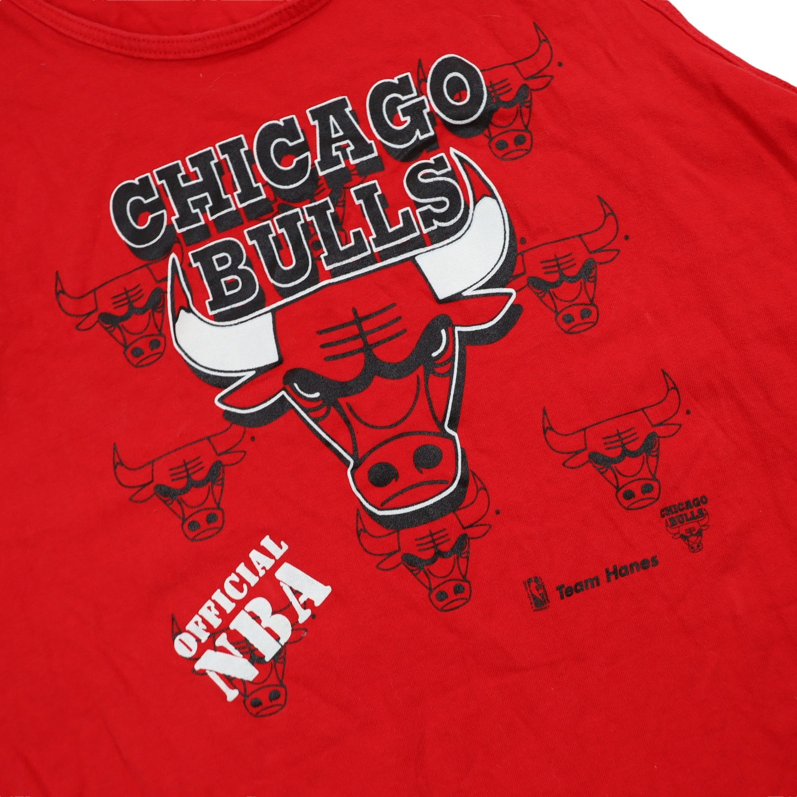 NBA × Vintage Vintage Team Hanes Chicago Bulls Graphic Tank Top Size US XL / EU 56 / 4 - 3 Thumbnail