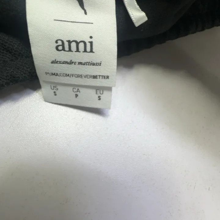 AMI AMI x PUMA Logo Print Wide-Leg Sweatpants -2507 Size 23" - 5 Thumbnail