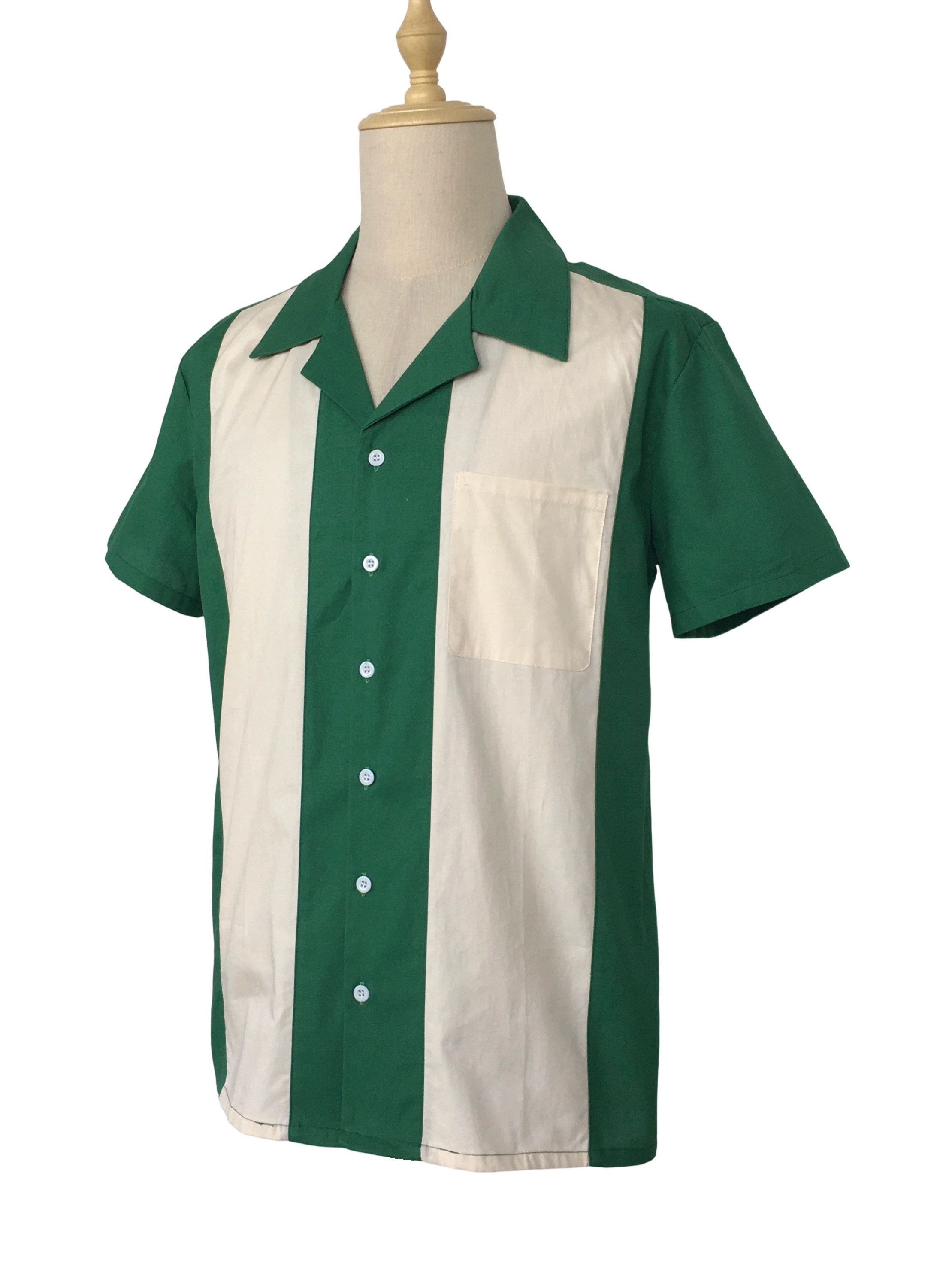 Other Vintage Style Western Shirts Bowling Shirts-green Size US L / EU 52-54 / 3 - 2 Thumbnail