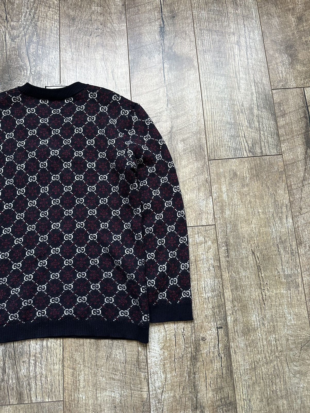 Gucci Gucci GG Knit Monogram Sweater Size US S / EU 44-46 / 1 - 11 Thumbnail