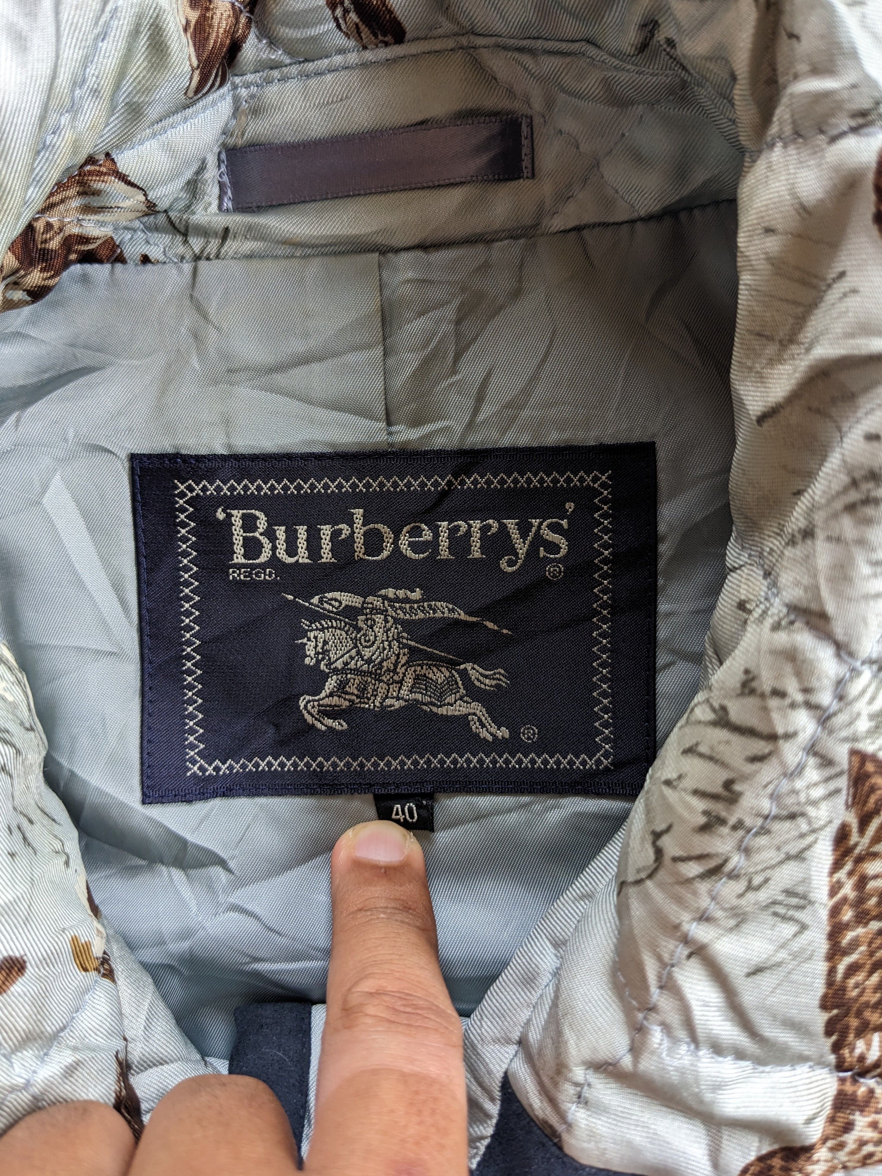 Burberry × Vintage Vintage Burberrys Prorsum quilted bird jacket Size US XXS / EU 40 - 6 Thumbnail