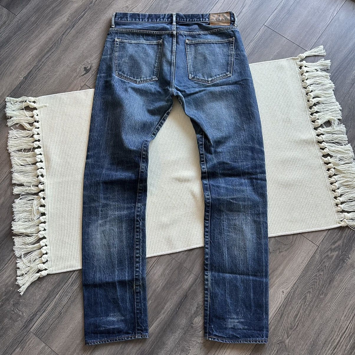 Japan Blue Vintage Japan Blue Distressed Straight Leg Jeans Size US 36 / EU 52 - 11 Thumbnail