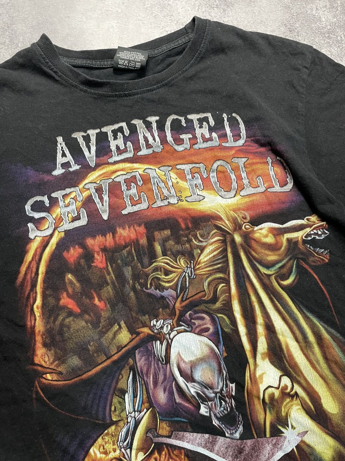 Band Tees Vintage Avenged Sevenfold City Of Evil tshirt Hot Rock Size US L / EU 52-54 / 3 - 2 Thumbnail