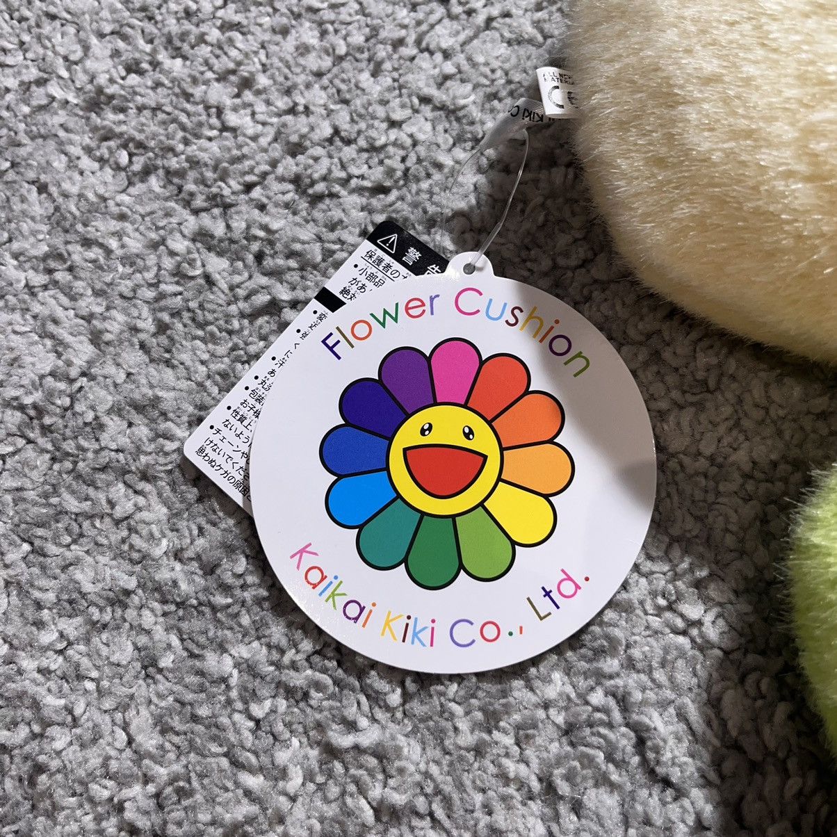 Takashi Murakami Takashi Murakami 60cm plush pillow rainbow black Size ONE SIZE - 6 Thumbnail