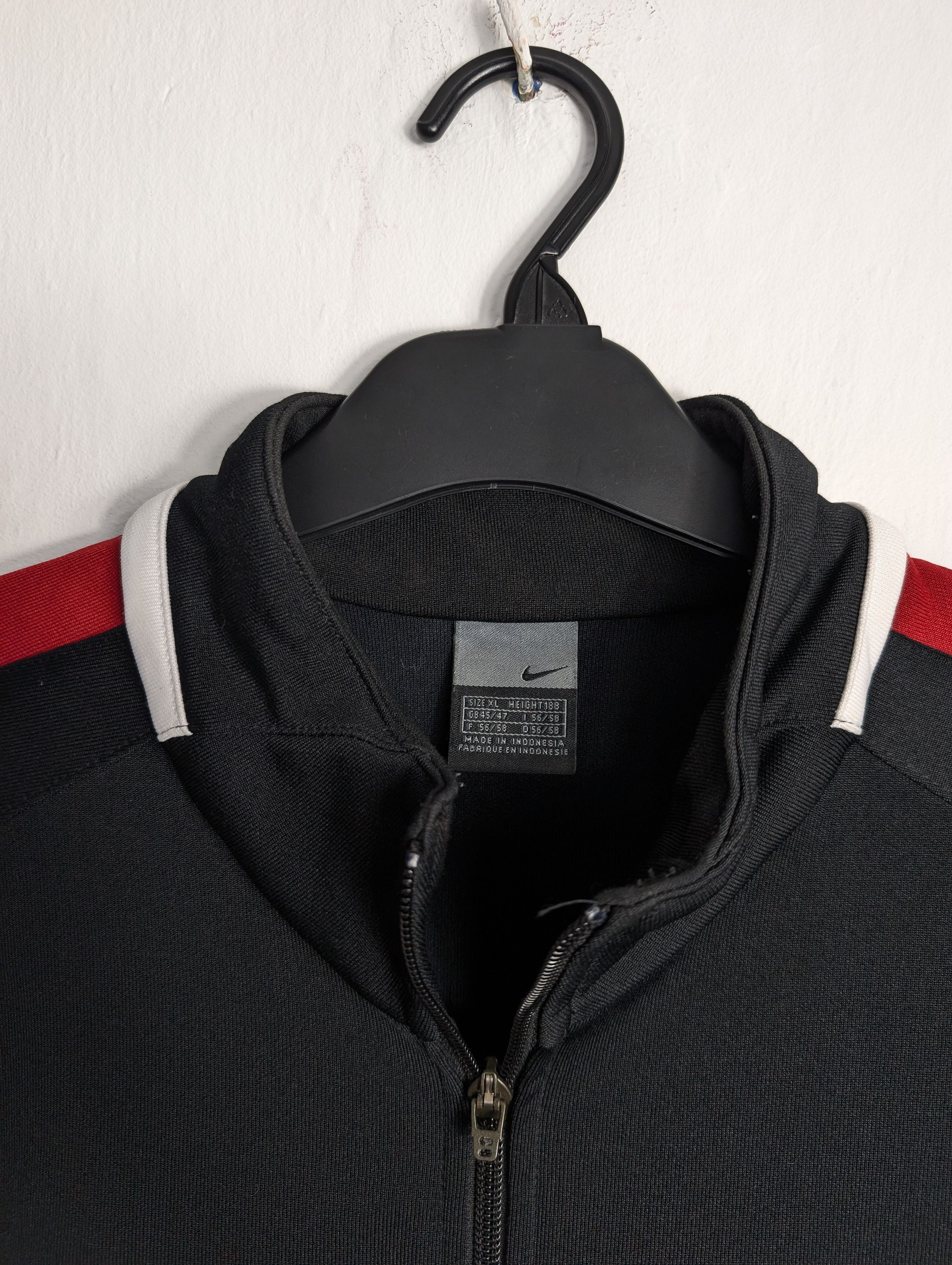 Nike Nike Vintage Track Jacket Black Retro Y2K Streetwear Boxy Size US XL / EU 56 / 4 - 3 Thumbnail