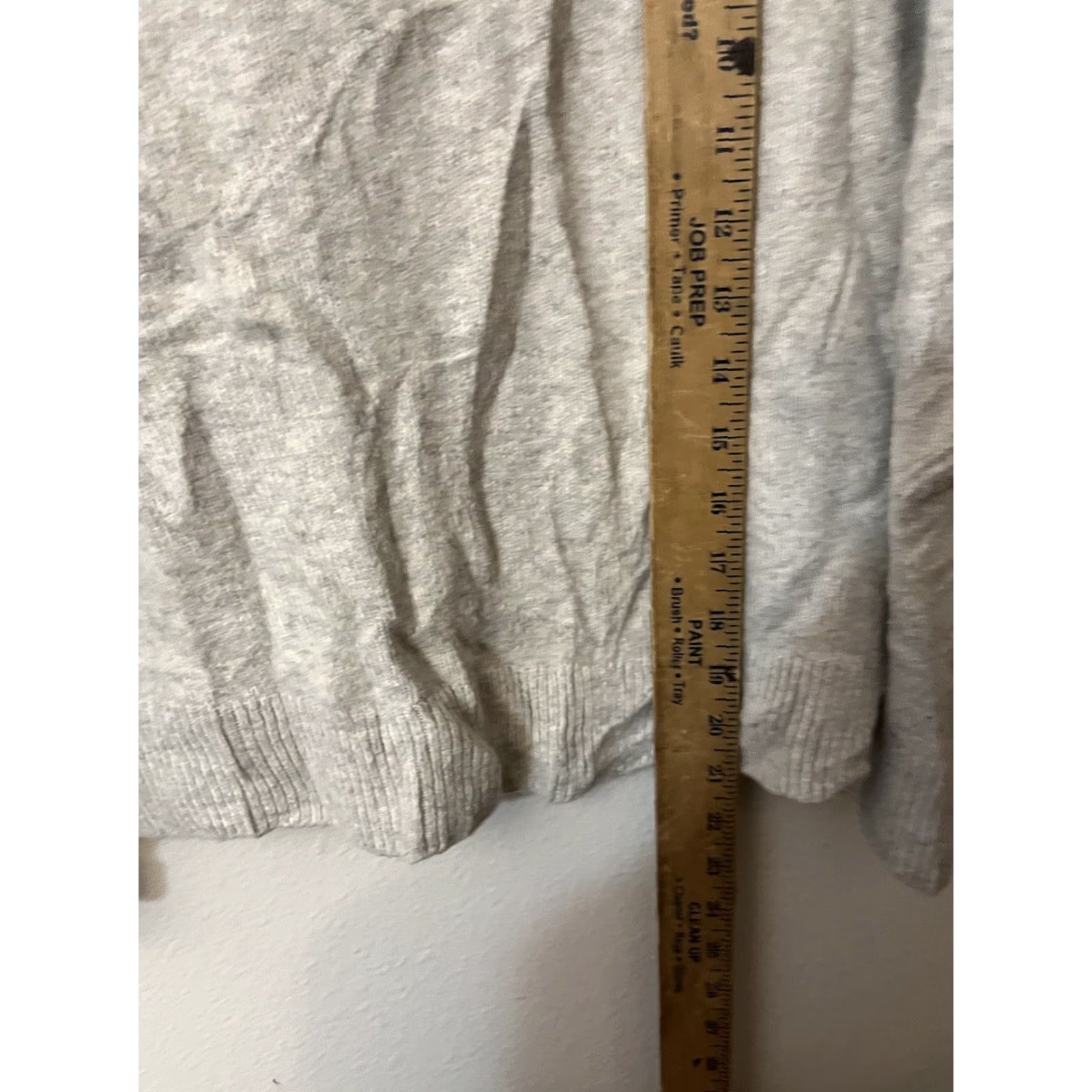 Loft Loft Sweater Women Size XSP Gray Turtleneck Acrylic Blend Fall Size XS / US 0-2 / IT 36-38 - 5 Thumbnail