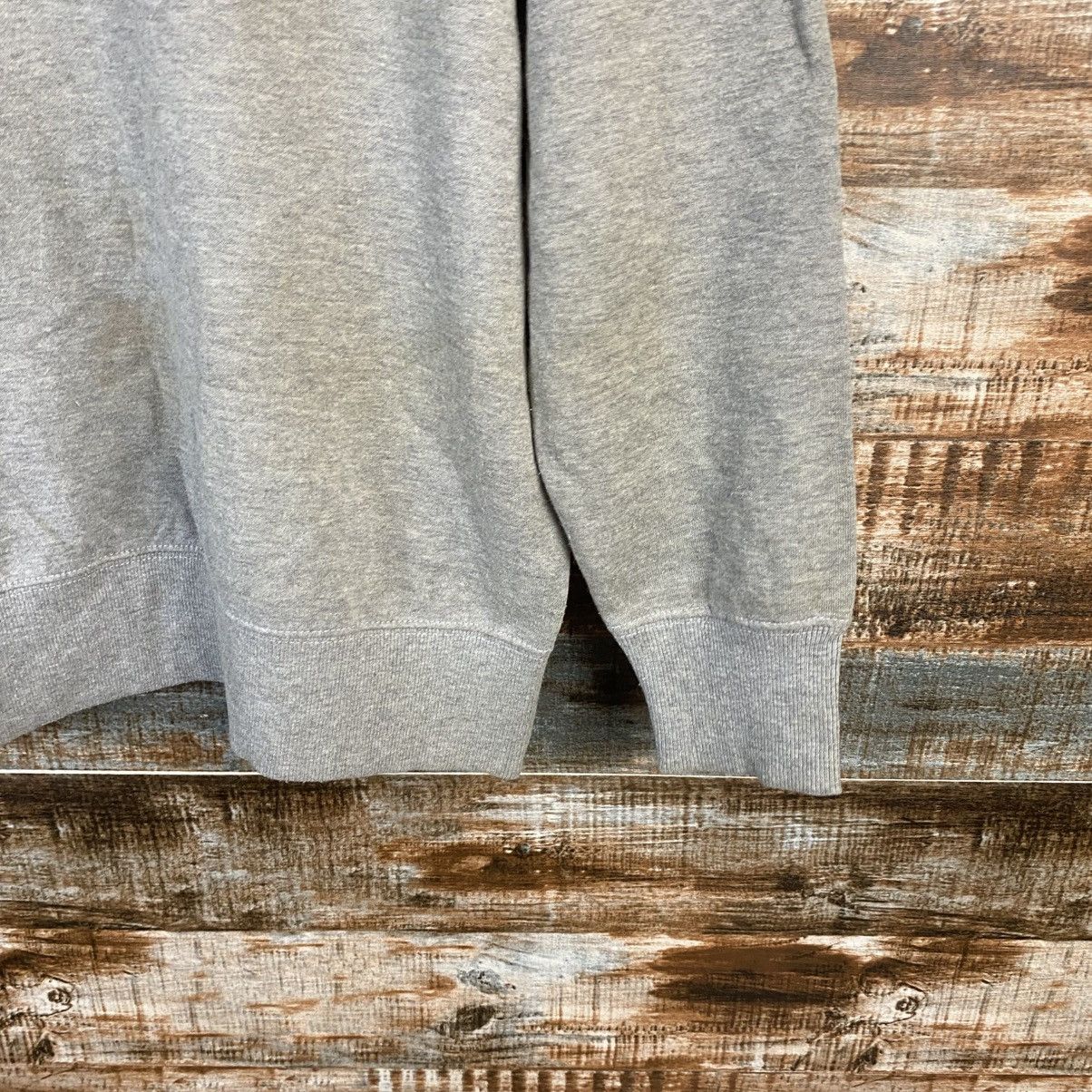 Japanese Brand DL Uittg Baby Gray Vintage thrashe Sweatshirt #C1200 Size US L / EU 52-54 / 3 - 16 Thumbnail