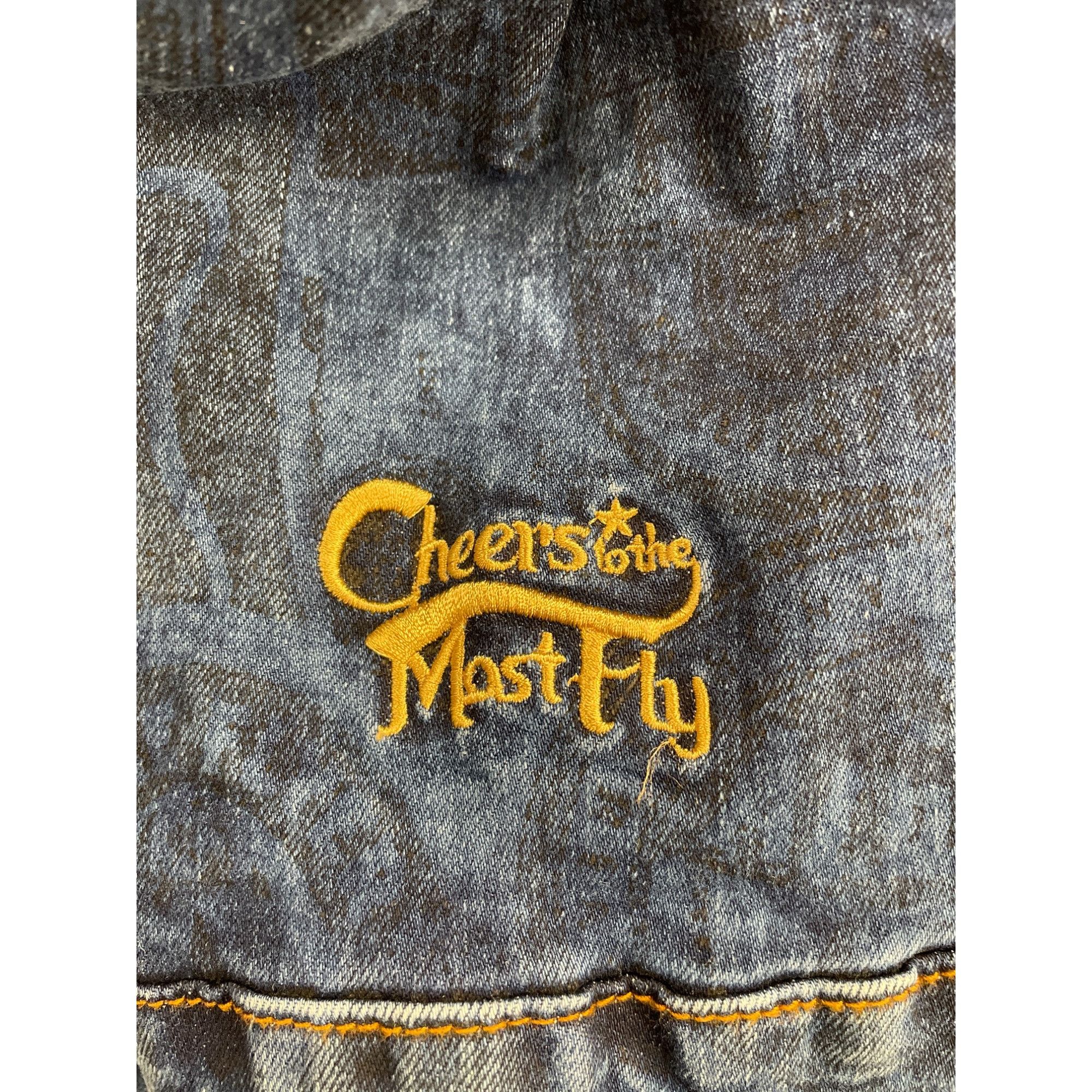 Born Fly Born Fly Men's Jean Jacket Size 3X, NWT SKU 1062 Size US XXL / EU 58 / 5 - 5 Thumbnail