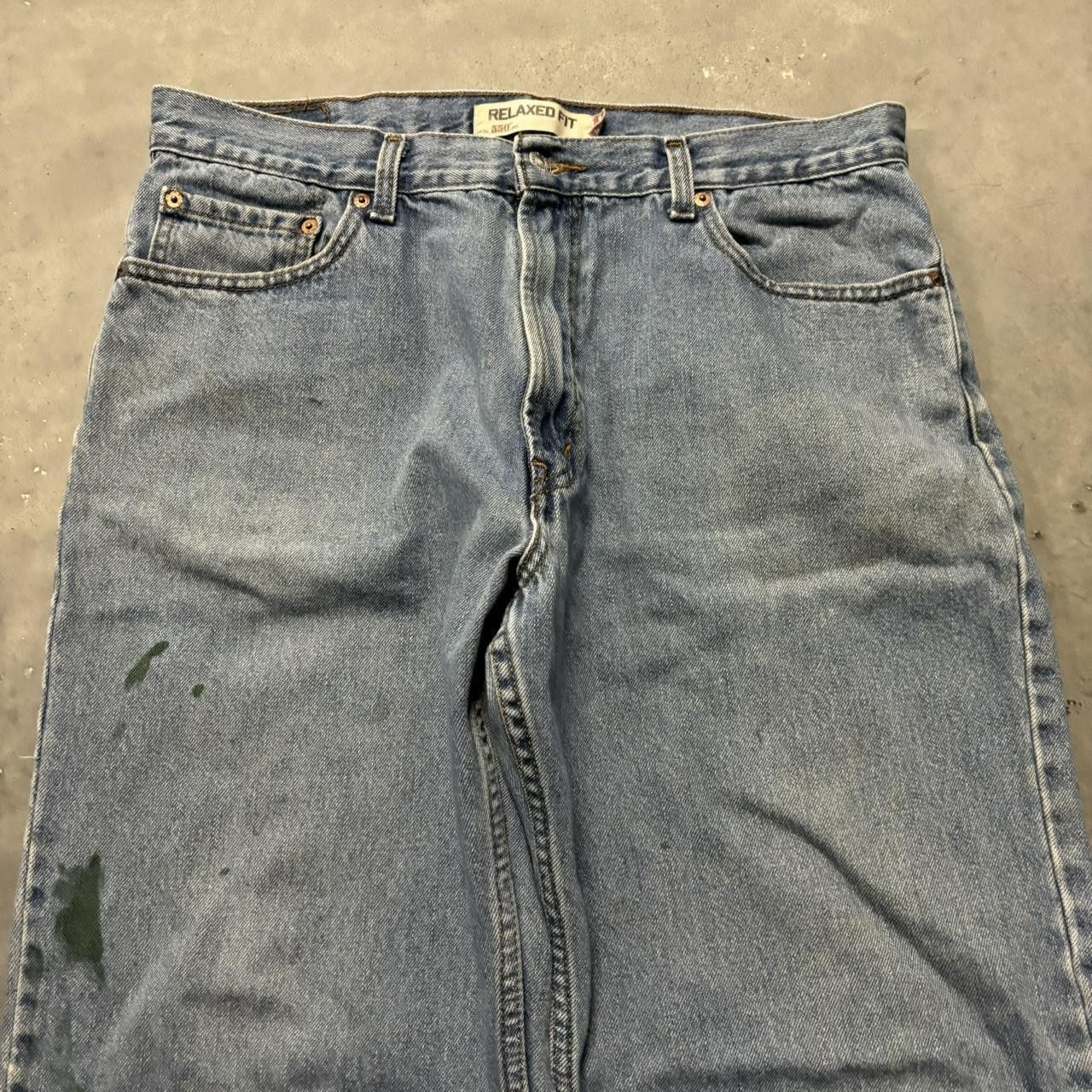 Levi's × Vintage Crazy Vintage Y2K/2000s Light Wash Levi’s Denim Jeans! Size US 34 / EU 50 - 5 Thumbnail