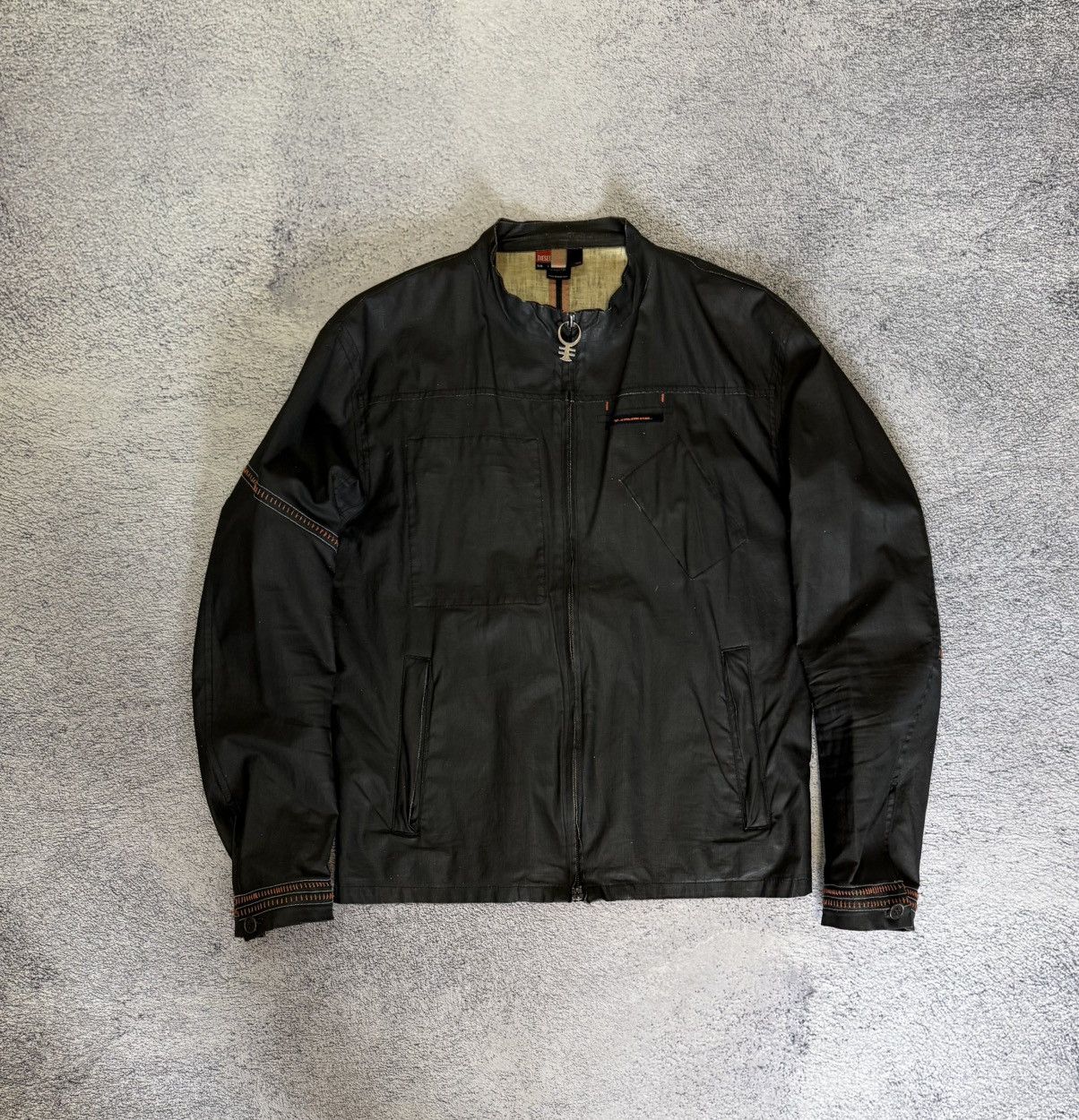 Diesel Y2K Archive Diesel Corset Biker Jacket | Grailed