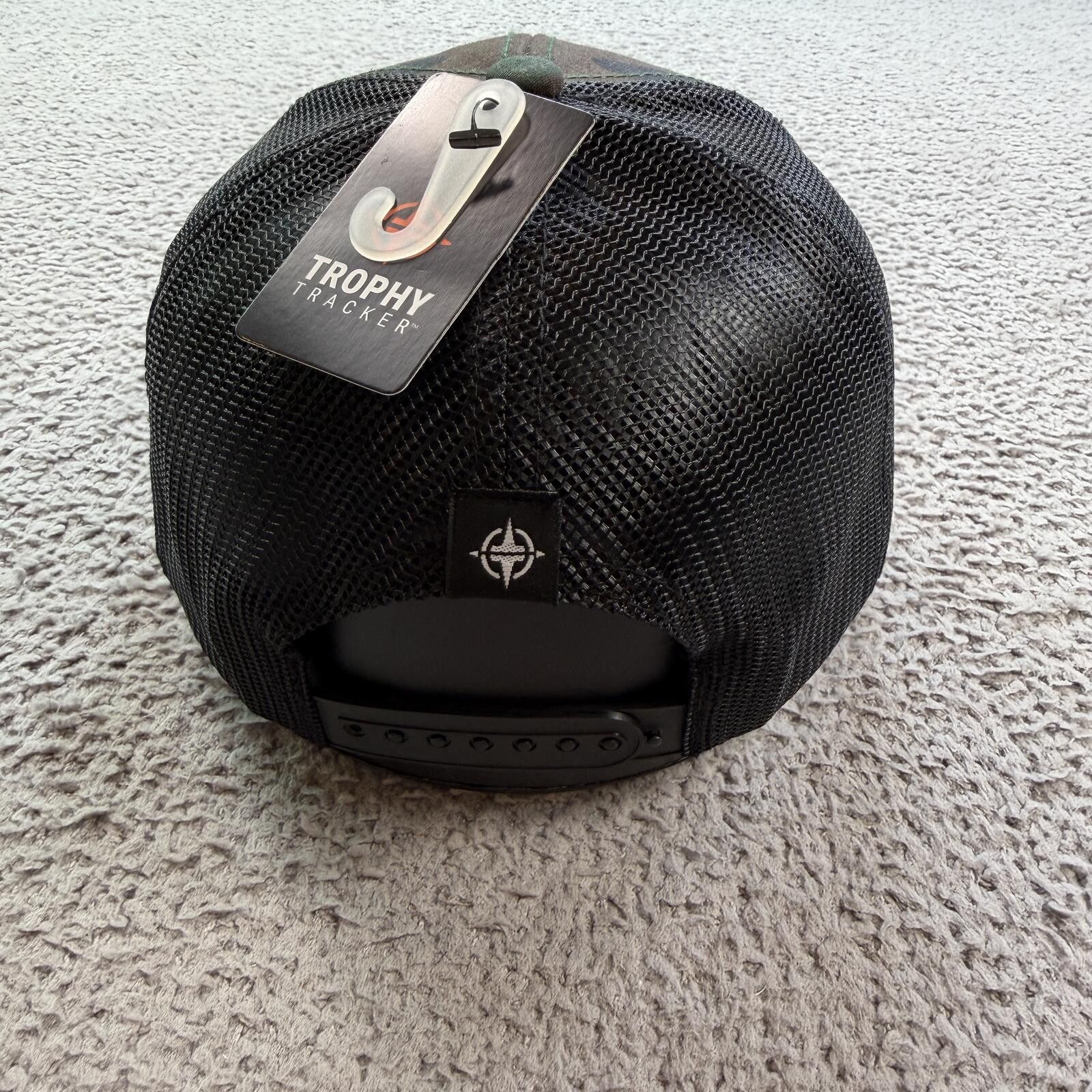 Other Trophy Tracker Camo Trucker Hat Snapback Cap Mesh Back NWT Size ONE SIZE - 3 Thumbnail