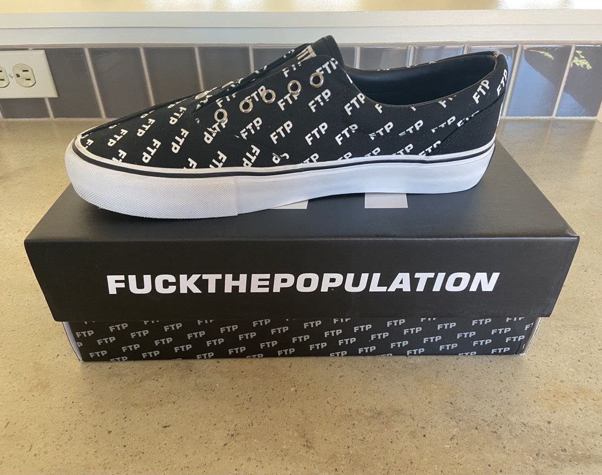 FTP Fuck The Population × CLEARWEATHER ClearWeather × Fuck The Population FTP donny 9.5 | Grailed