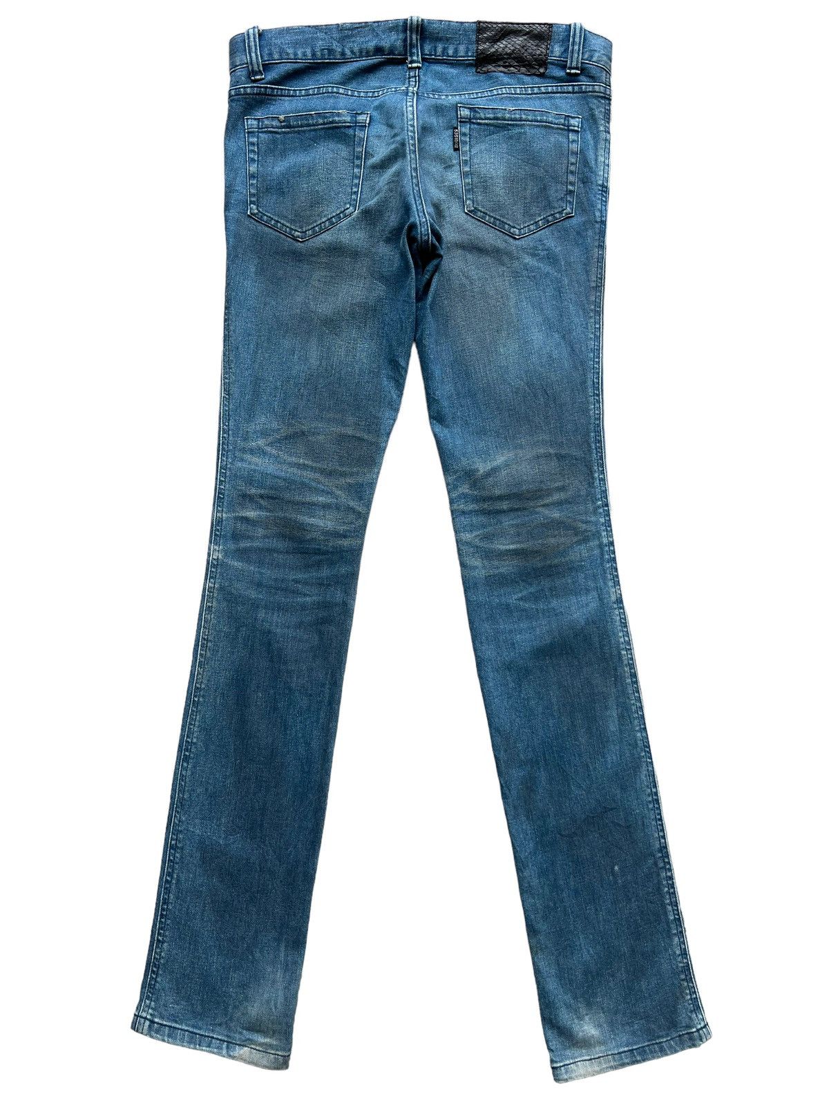 5351 POUR LES HOMMES 5351 Pour Les Homme Low Rise Skinny Fit Stretch Rusty Jeans Size US 35 - 2 Thumbnail