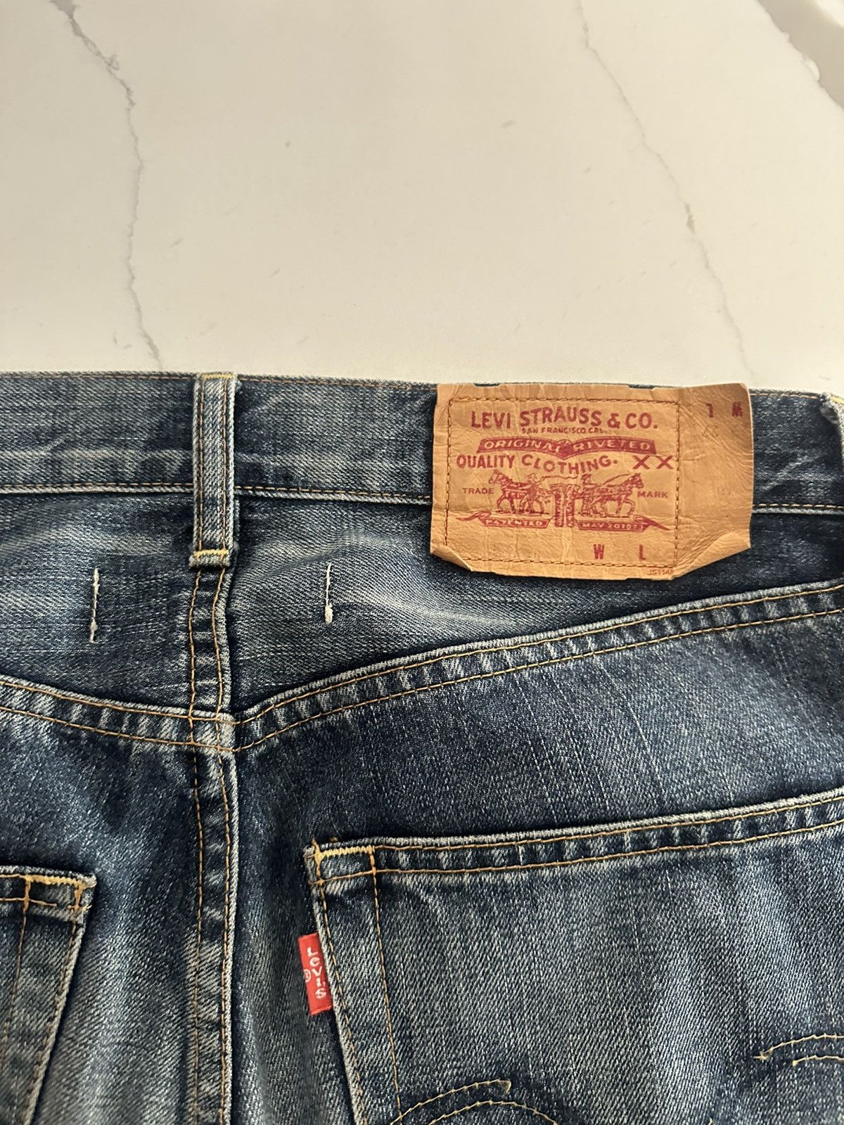 Junya Watanabe × Levi's Junya Watanabe Poem Denim 30x30 Size US 30 / EU 46 - 6 Thumbnail
