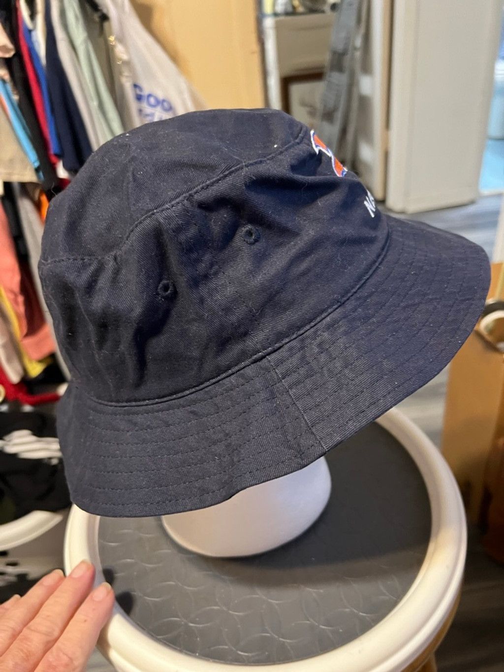 Other Men's BIG Accessories NeuroNinja Navy Orange Bucket Hat Size ONE SIZE - 4 Thumbnail