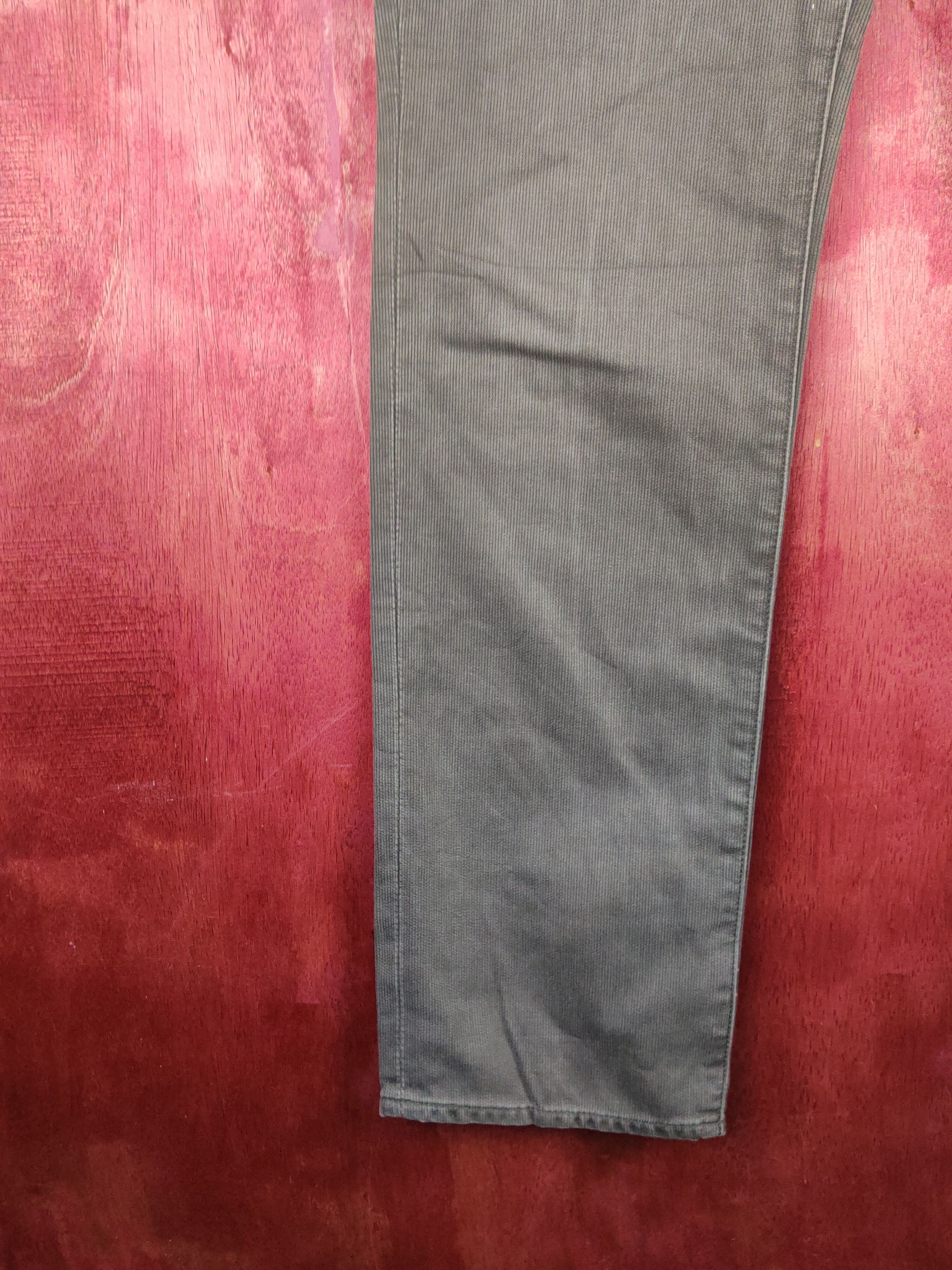 Levi's 911 Levi's Big E Dark Gray corduroy vintage Pants #S1872 Size US 33 - 4 Thumbnail