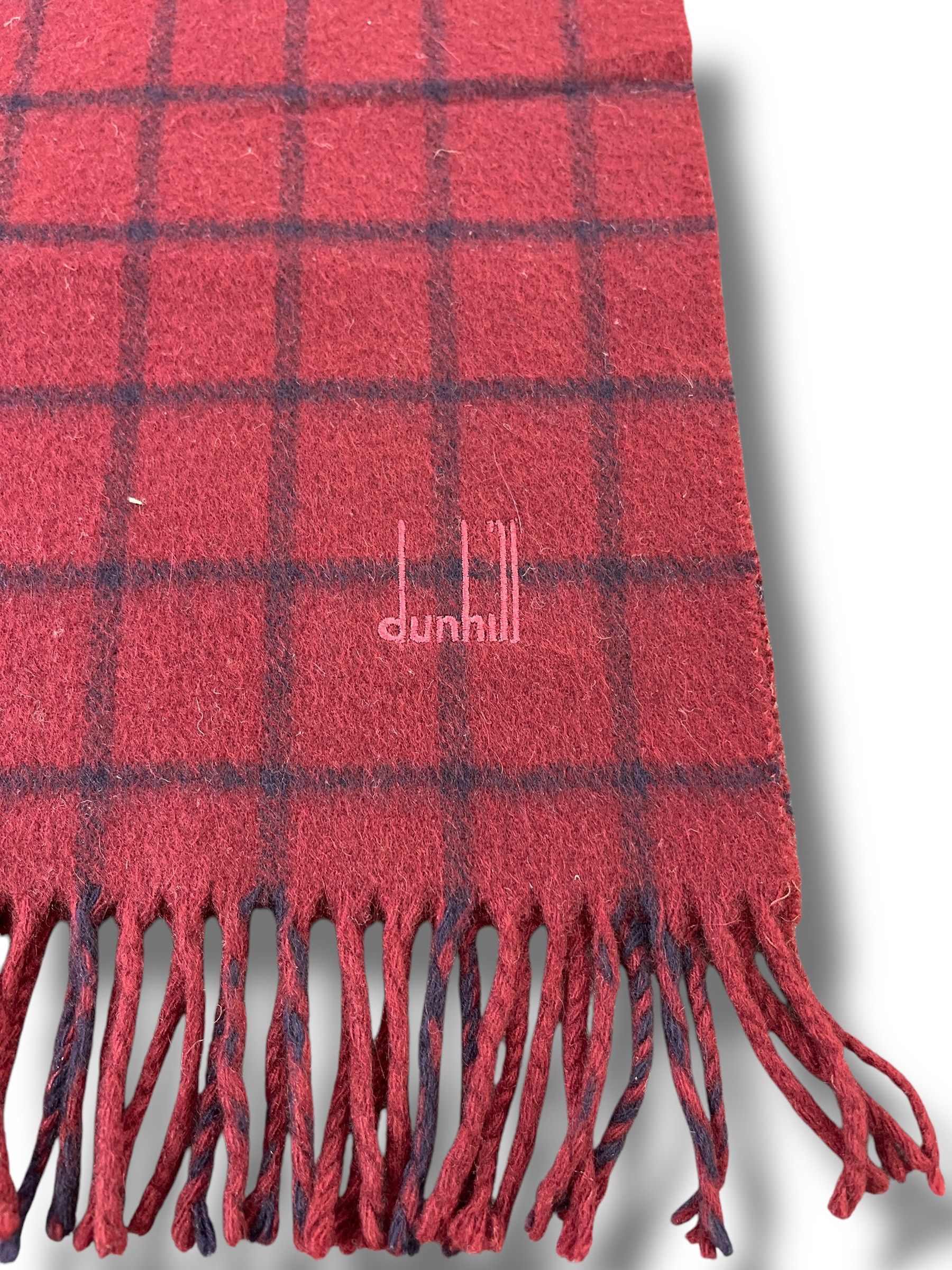 Alfred Dunhill Alfred Dunhill Cashmere Scarf / Muffler / Neckwear T187 Size ONE SIZE - 5 Thumbnail