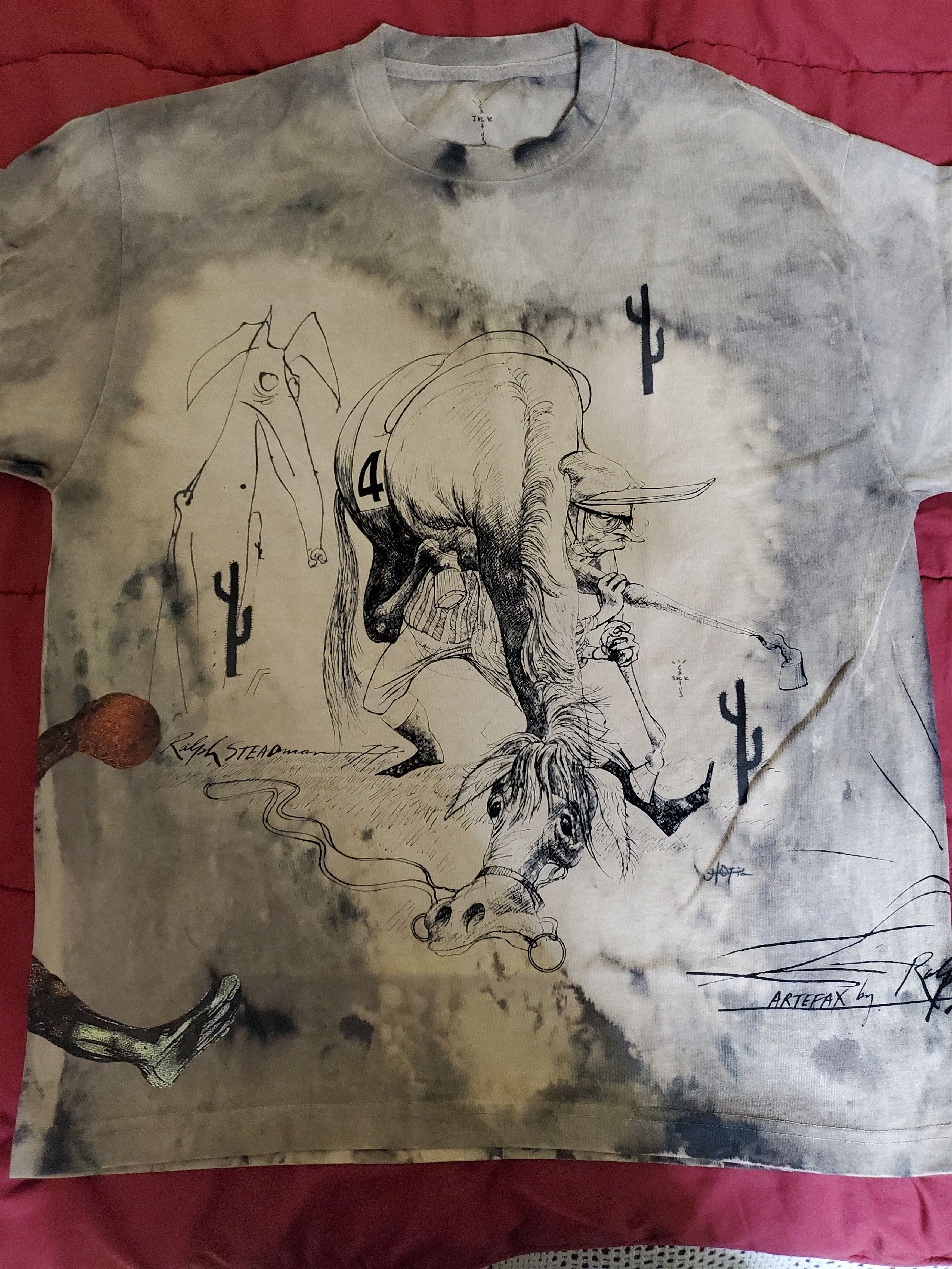 Travis Scott Travis Scott Ralph Steadman Collab From Cactus 