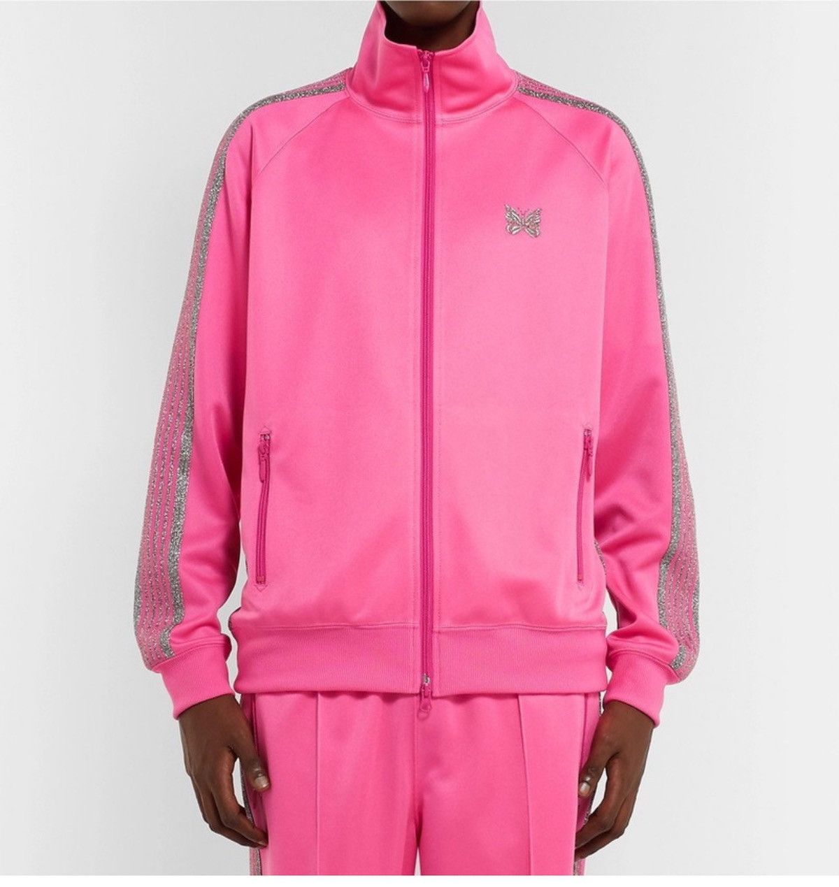 Needles Needles pink glitter track jacket Size US L / EU 52-54 / 3 - 2 Thumbnail
