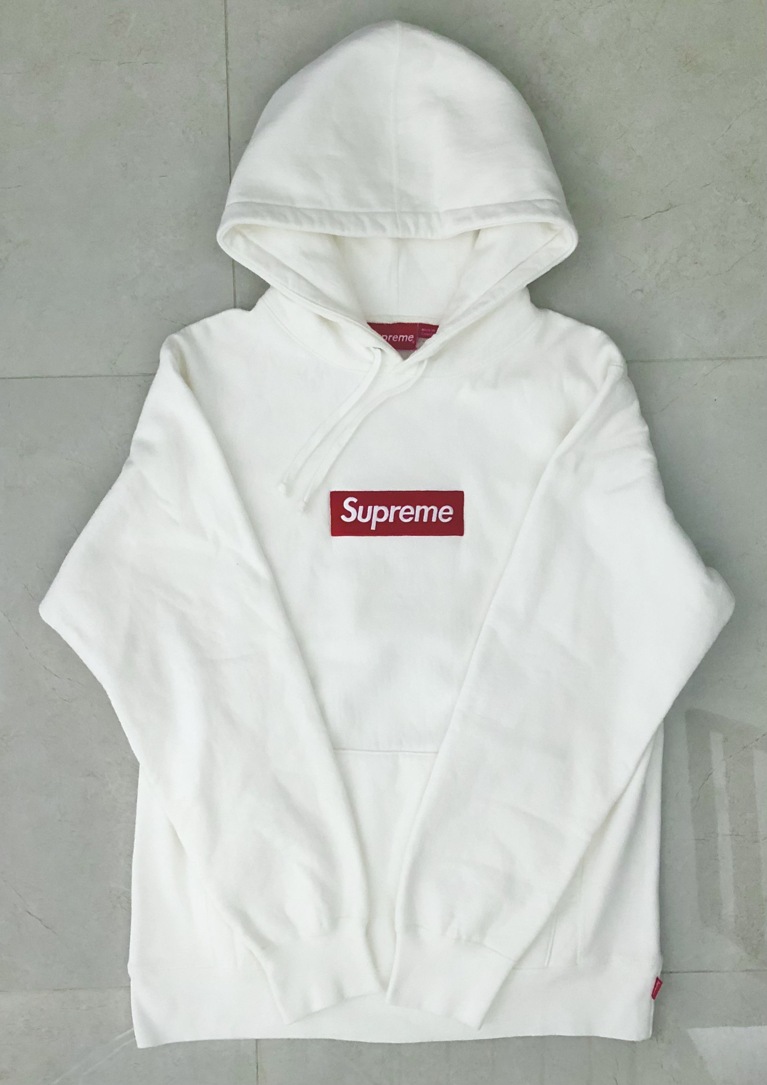 Supreme Box Logo Hooded Sweatshirt Black Men's - FW16 - US