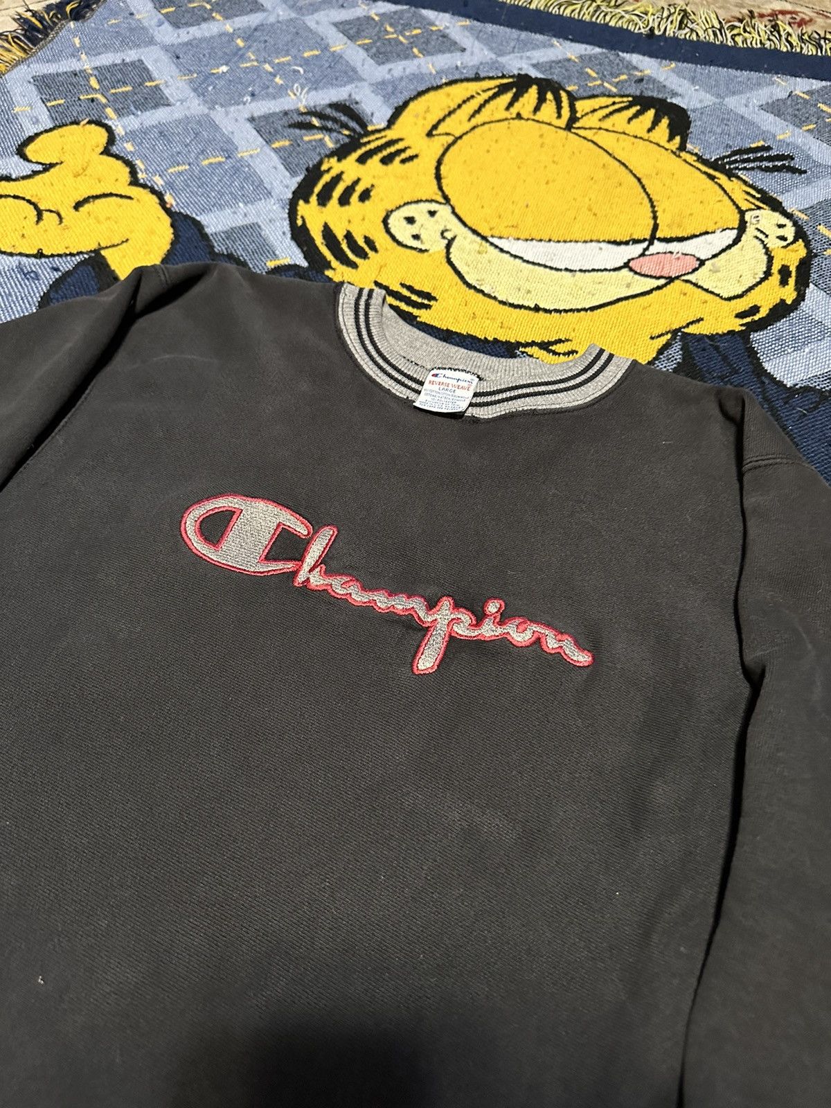 Champion Vintage 90s Champion Reverse Weave Sweatshirt Size US L / EU 52-54 / 3 - 4 Thumbnail