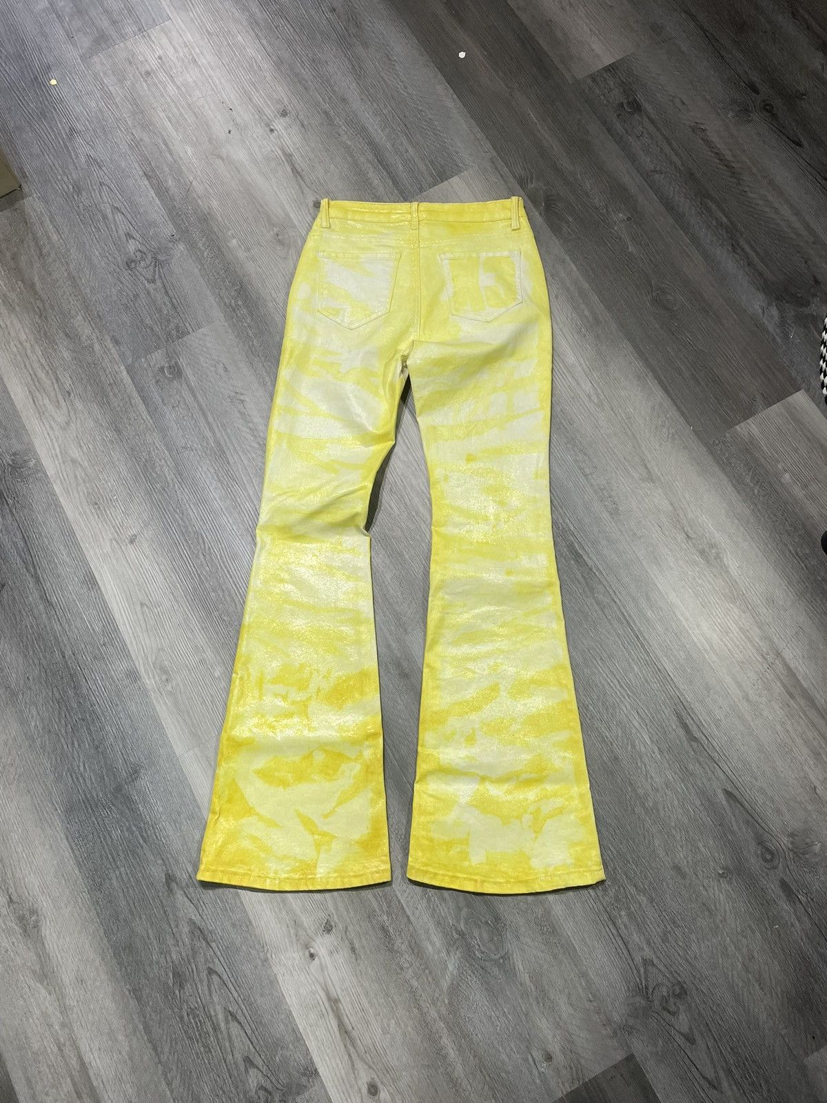 Other X3RLY Custom “ Sun Rise” Wash Waxed Jeans Size US 30 / EU 46 - 3 Thumbnail