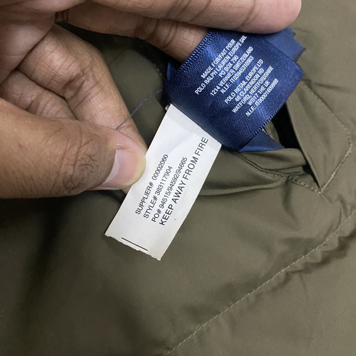 Polo Ralph Lauren × Vintage Vintage Polo Ralph Lauren River Siver Puffer Vest Jacket Size US S / EU 44-46 / 1 - 17 Thumbnail