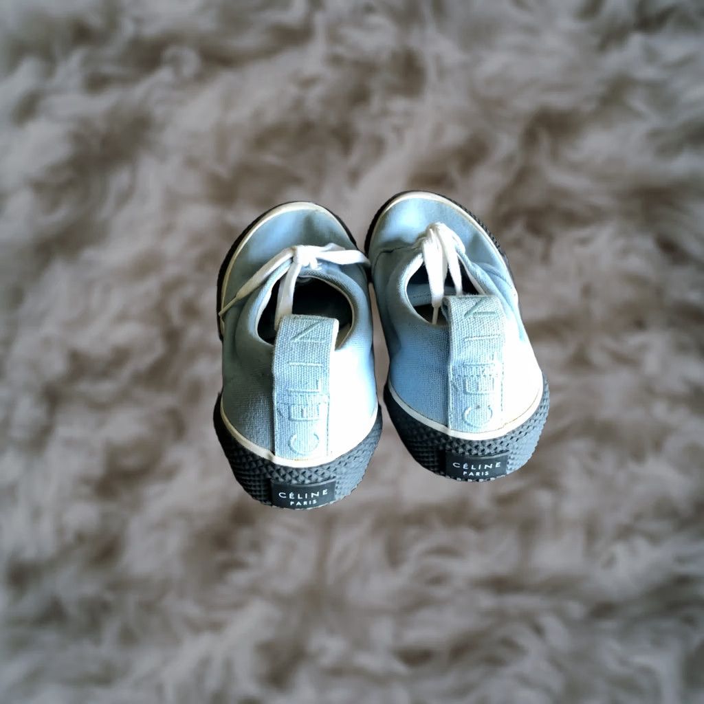 Celine CELINE Sneaker Men US 8/UK 7 EU 40 Blue Low Lace Up Athletic Shoes Size US 7 / EU 40 - 1 Thumbnail