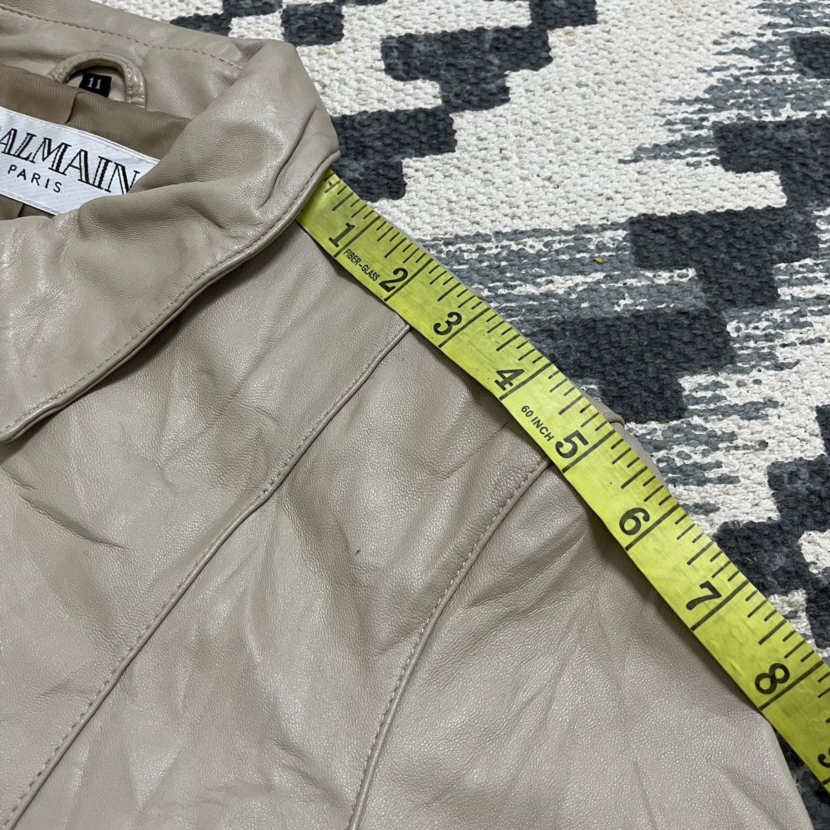 Balmain Authentic Balmain Paris Sheep Leather Button Jacket Size S / US 4 / IT 40 - 11 Thumbnail