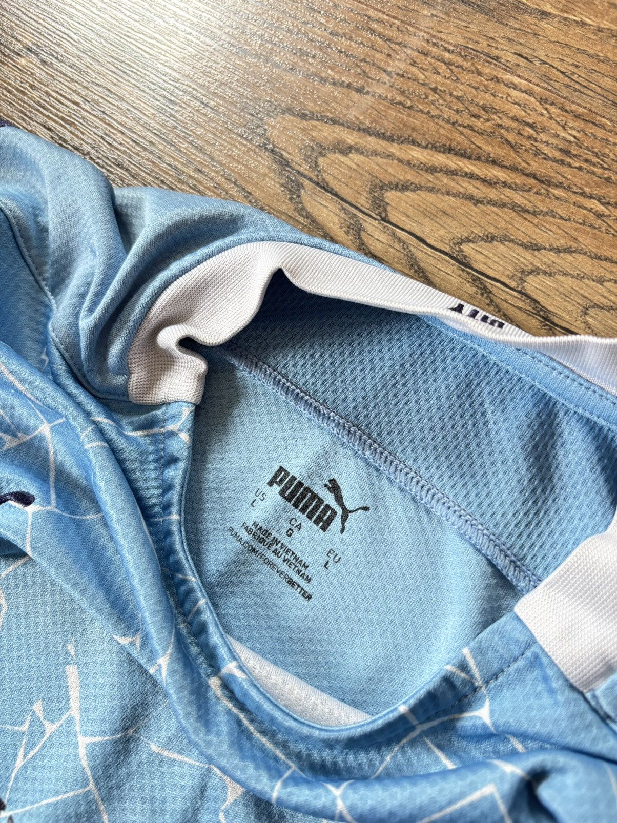 Puma Puma Manchester City 20/21 Home Soccer Jersey Men's S Size US S / EU 44-46 / 1 - 5 Thumbnail