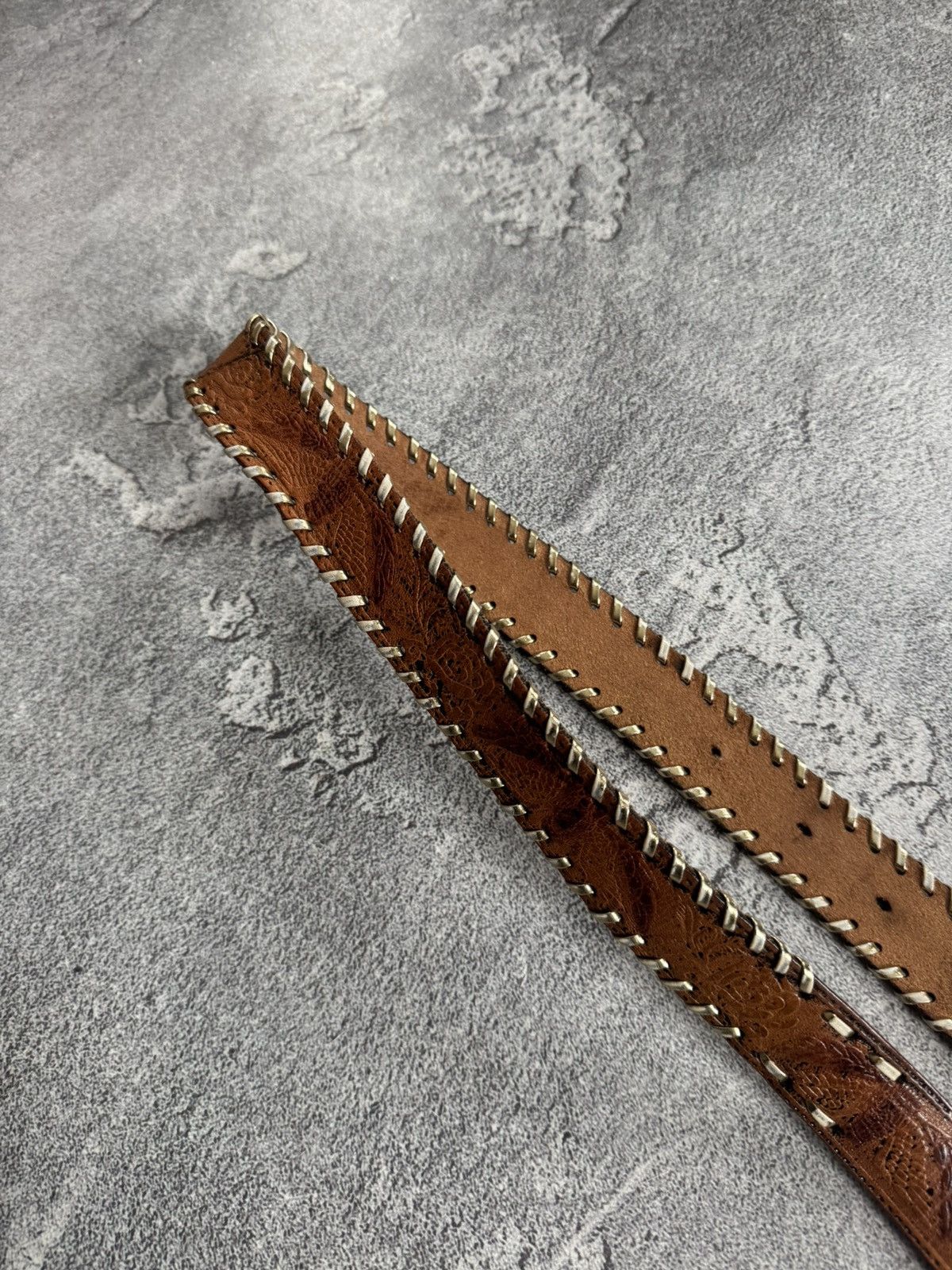 Cowboy Equipment 90s Belt vintage retro cowboy if six was nine L.G.B. Western Size ONE SIZE - 9 Thumbnail