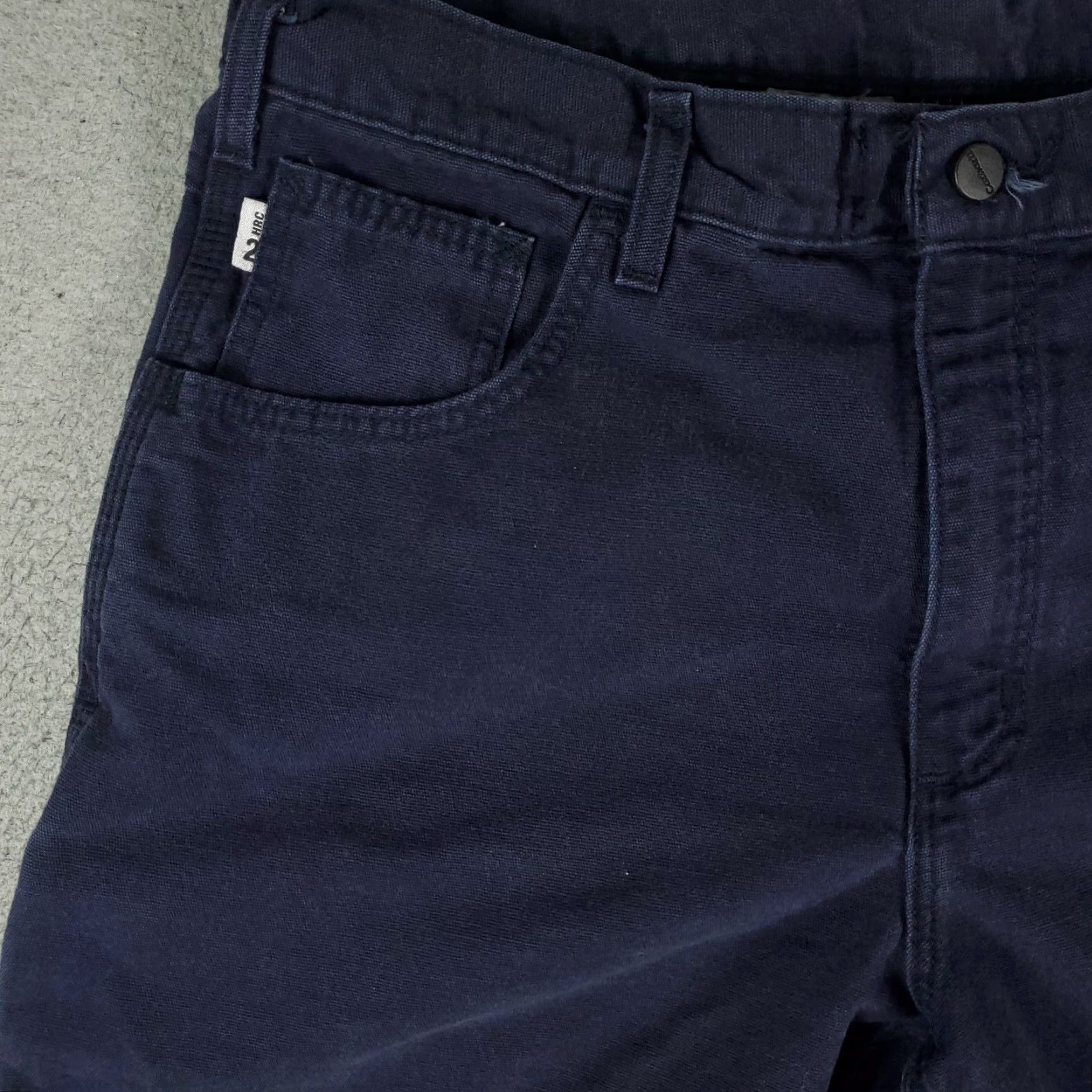 Carhartt Carhartt Shorts Mens Size 36 Blue Cut Off Work Shorts * Size US 36 / EU 52 - 3 Thumbnail