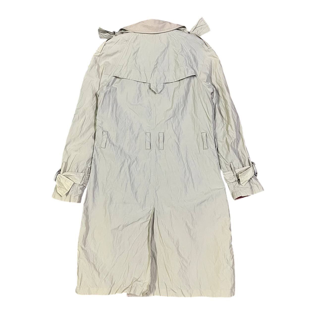Armani Vintage AJ Armani Jeans Trench Coat Double Breasted Size M / US 6-8 / IT 42-44 - 14 Thumbnail