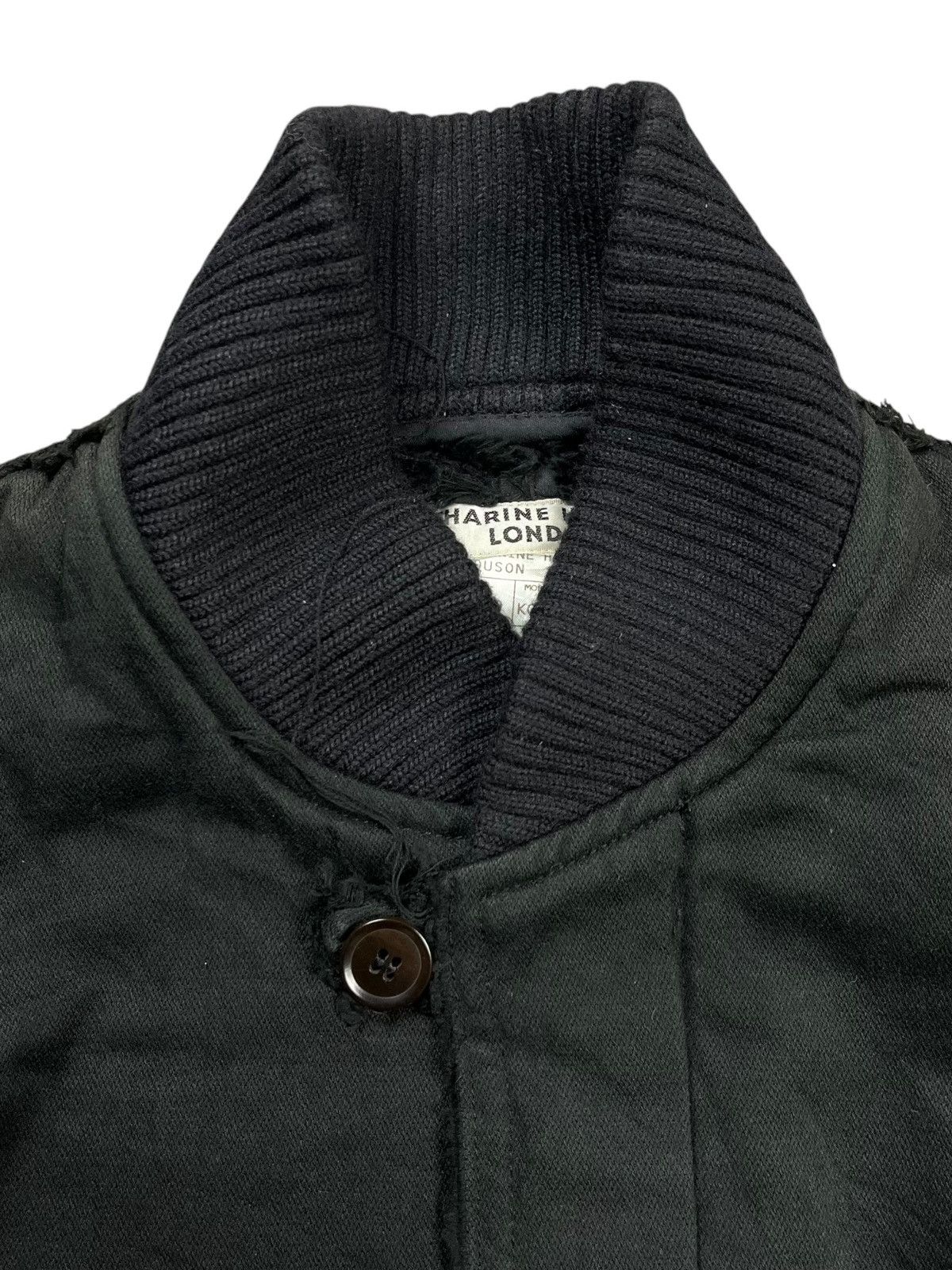 14th Addiction 1990s Katharine Hamnett - Raw Fringe Jacket Size US M / EU 48-50 / 2 - 5 Thumbnail