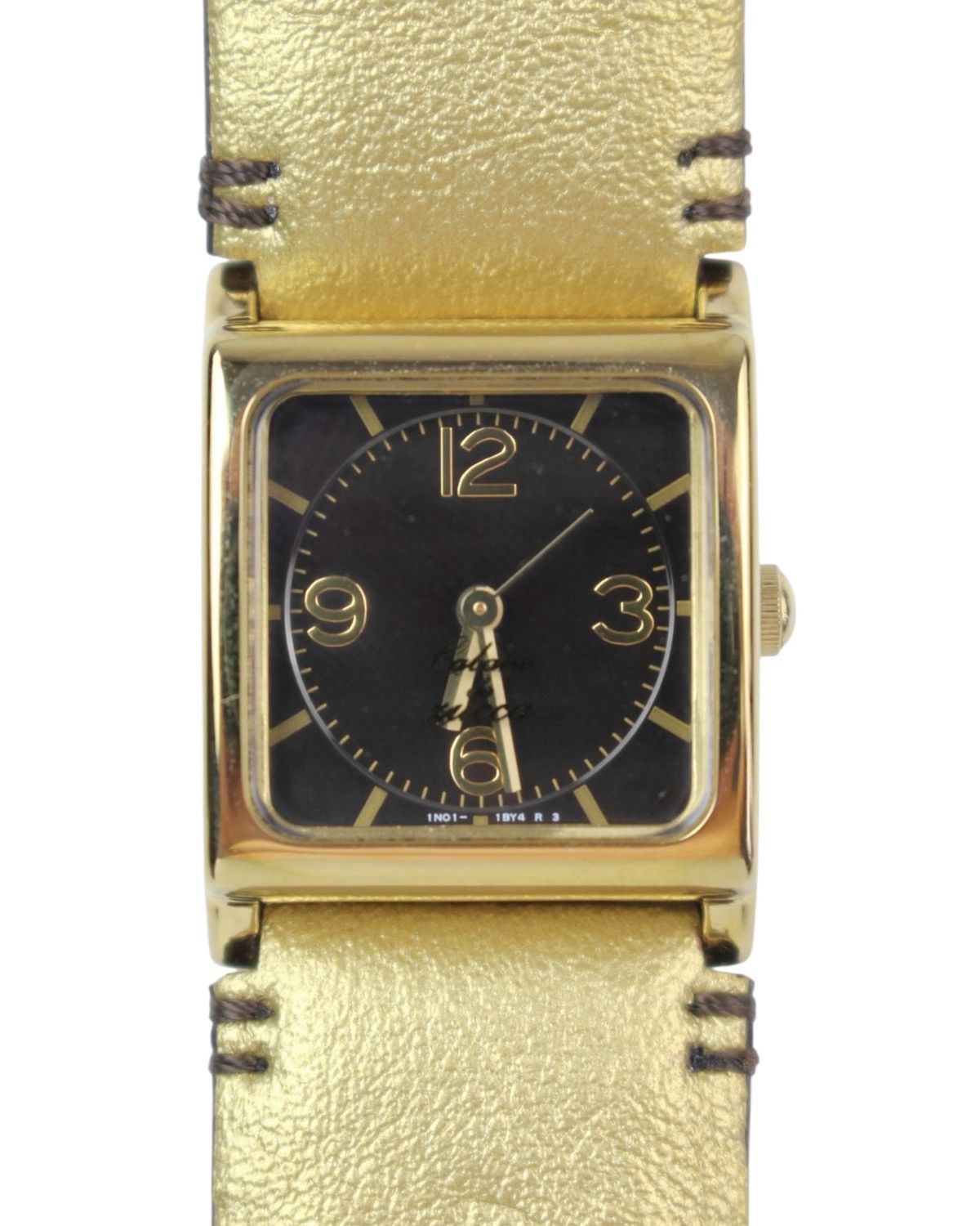 Issey Miyake × Seiko 2000S CABANE DE ZUCCA SEIKO GOLDEN SQUARE FACE WATCH Size ONE SIZE - 1 Thumbnail