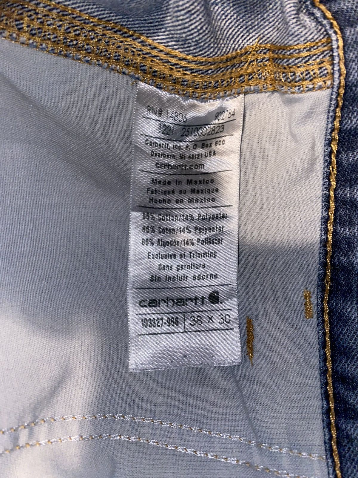 Carhartt × Vintage 38/30 Carhartt Pants Size US 38 / EU 54 - 8 Thumbnail