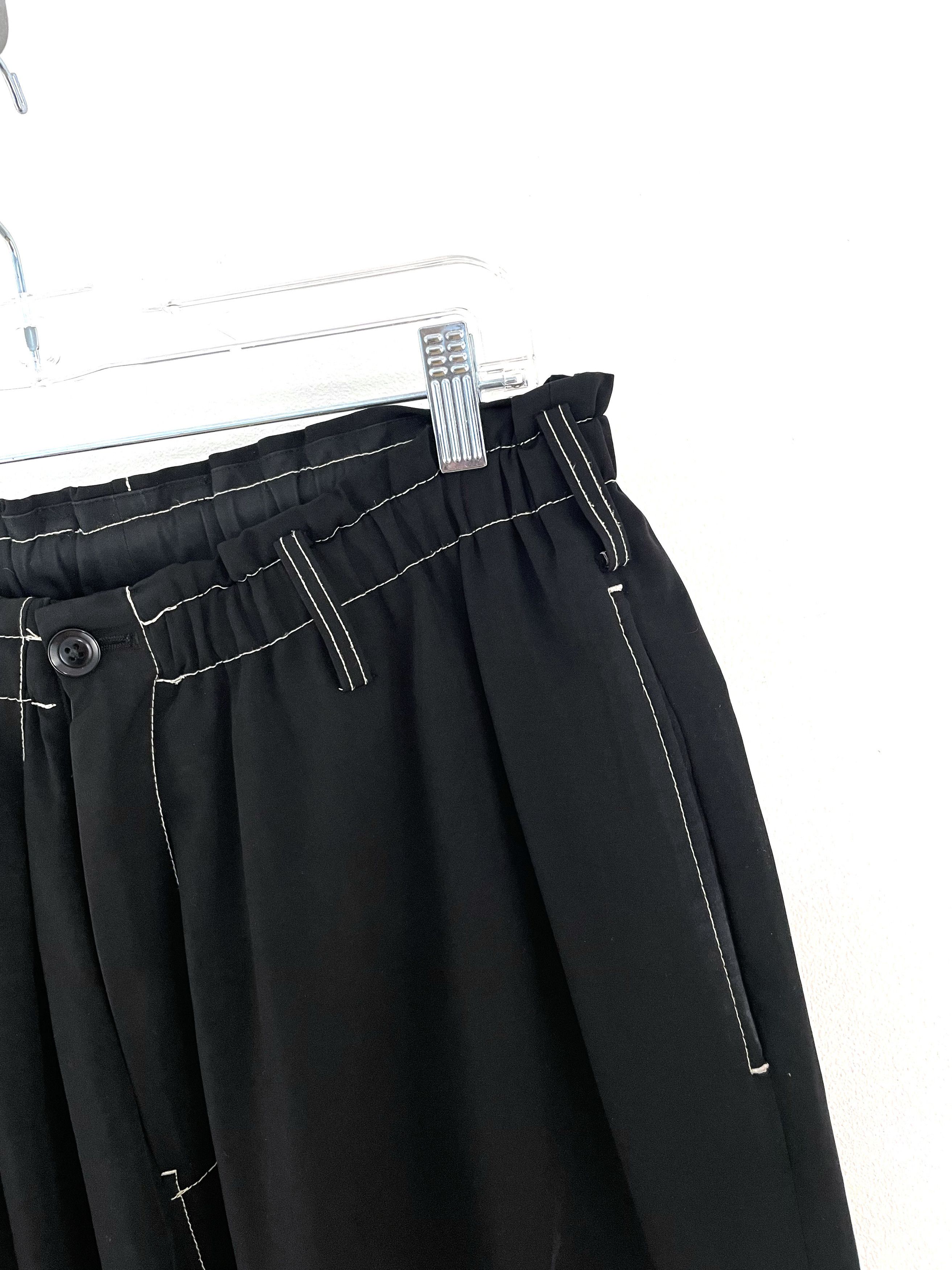 Yohji Yamamoto Contrast Stitch Pants Size US 34 / EU 50 - 4 Thumbnail