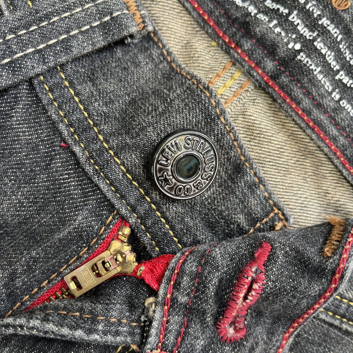 Hysteric Glamour Vintage Levis 502 Faded Black Stone Jeans Low Rise Denim Size US 29 - 5 Thumbnail