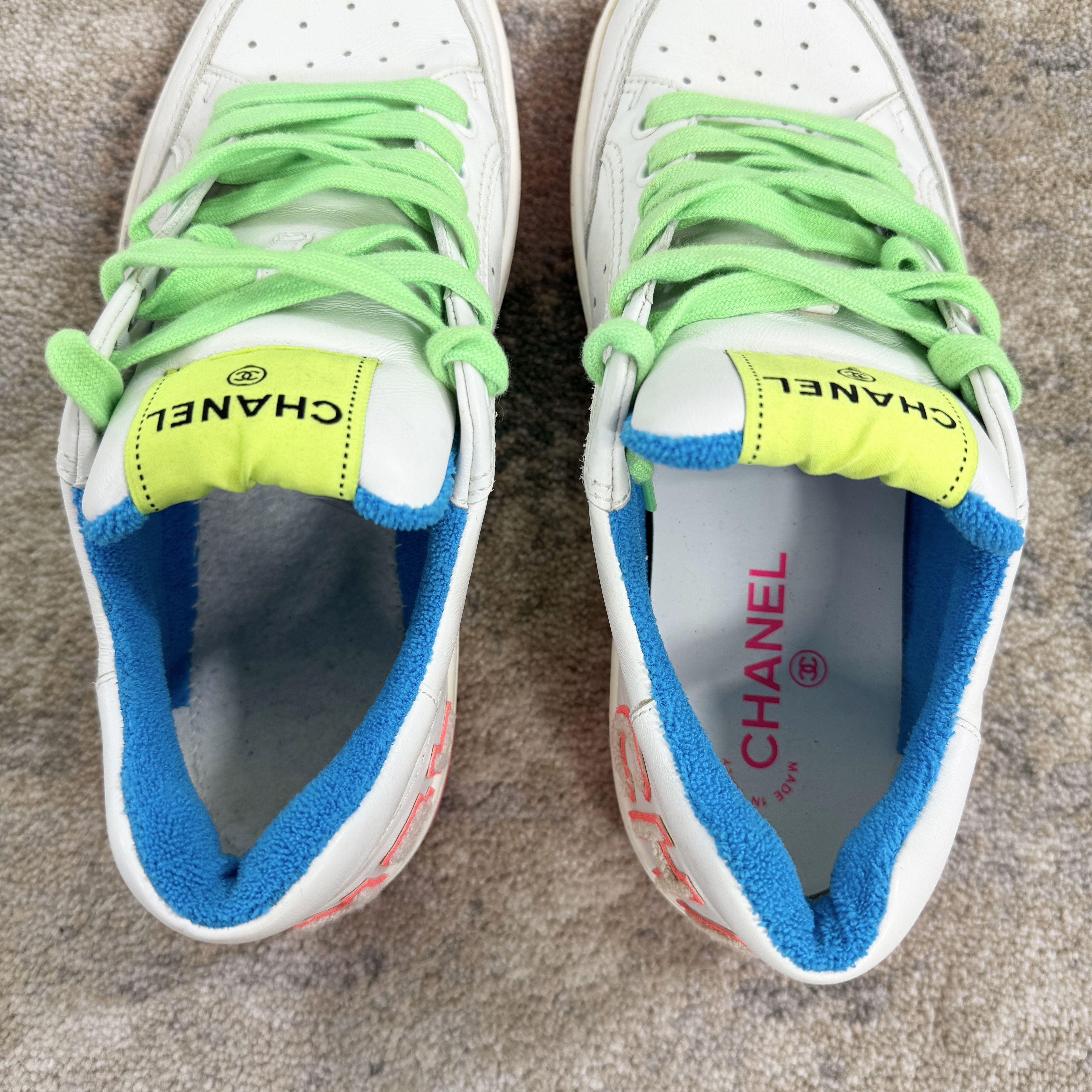Chanel Chanel G35934 Trainers In White & Multi RRP £950 Size US 7.5 / EU 40-41 - 7 Thumbnail