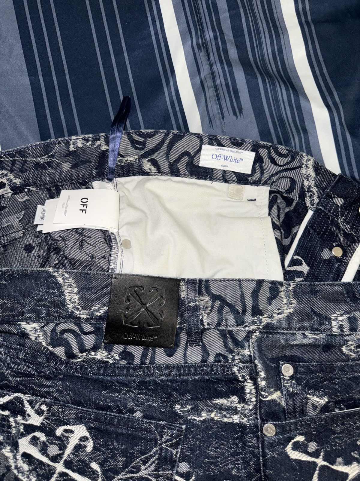 Off-White Off White wide denim Size US 36 / EU 52 - 3 Thumbnail