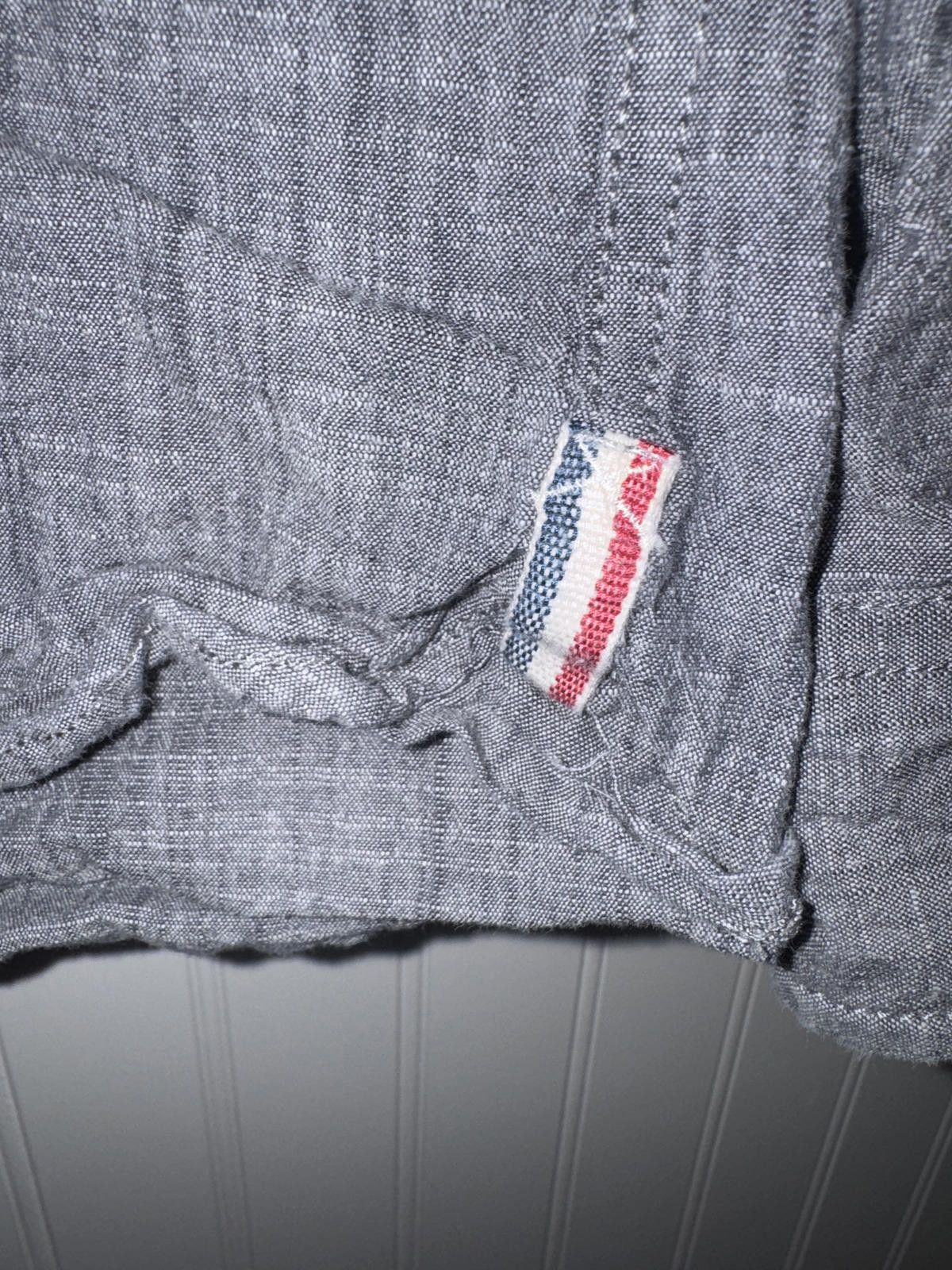 Michael Jackson Jachs Heritage Chambray Classic Button-Down Shirt Medium Size US M / EU 48-50 / 2 - 2 Thumbnail