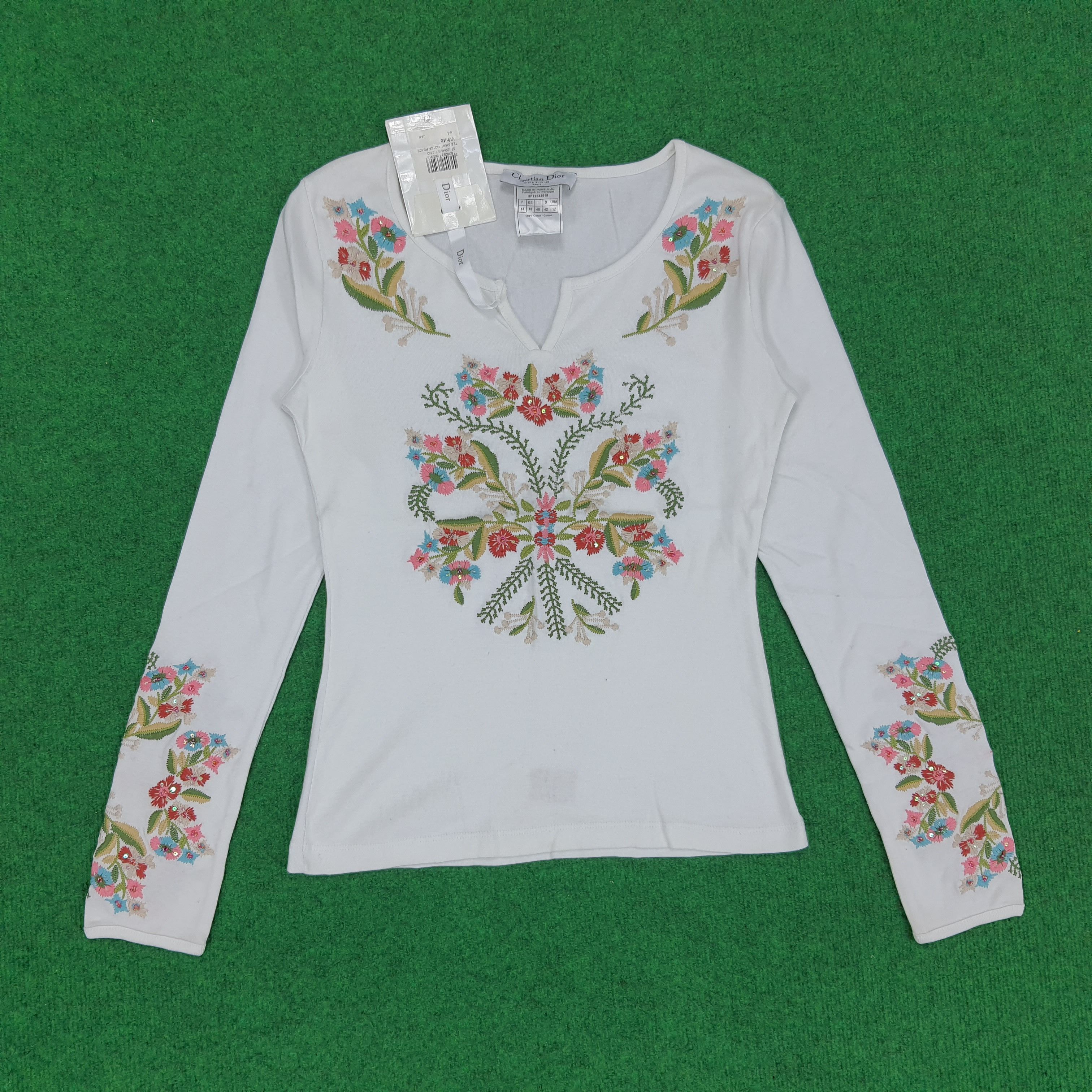 Vintage Christian dior Designer Women's T-shirt