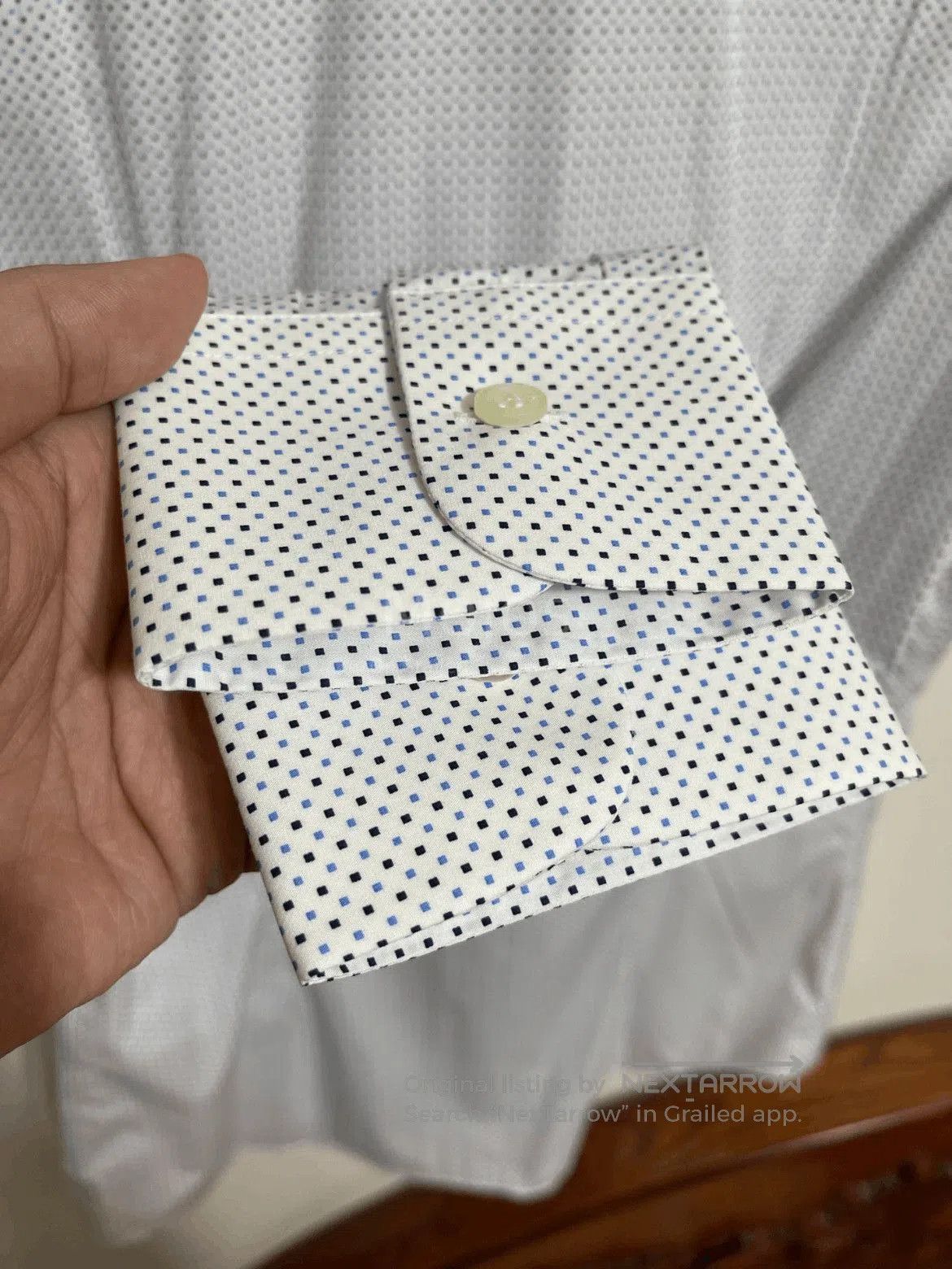 Prada Sz 40 Prada Square Dots Shirt. Size US L / EU 52-54 / 3 - 6 Thumbnail