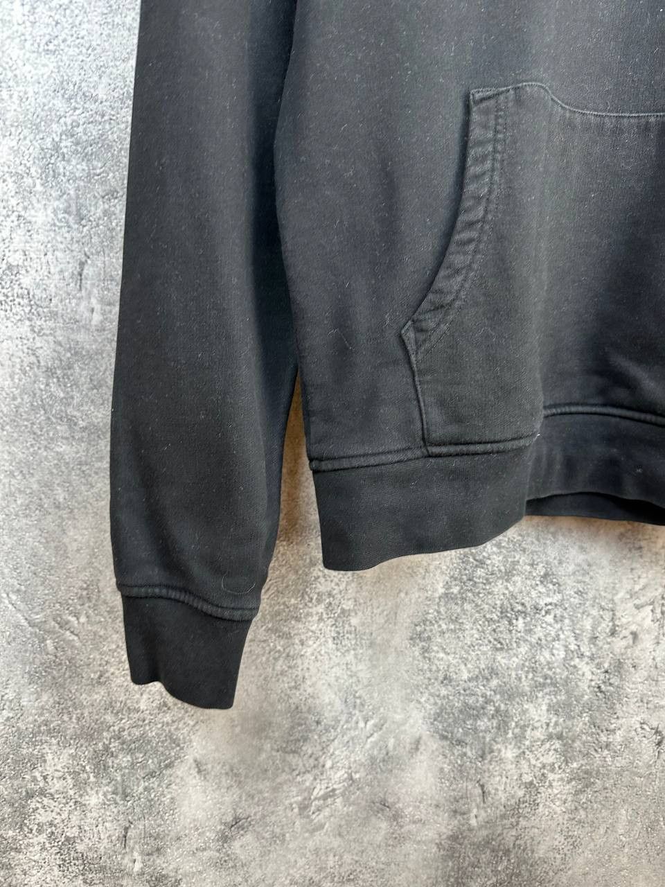 Belstaff Belstaff Hoodie Black Pullover w/ Big Logo Cotton Size US S / EU 44-46 / 1 - 7 Thumbnail